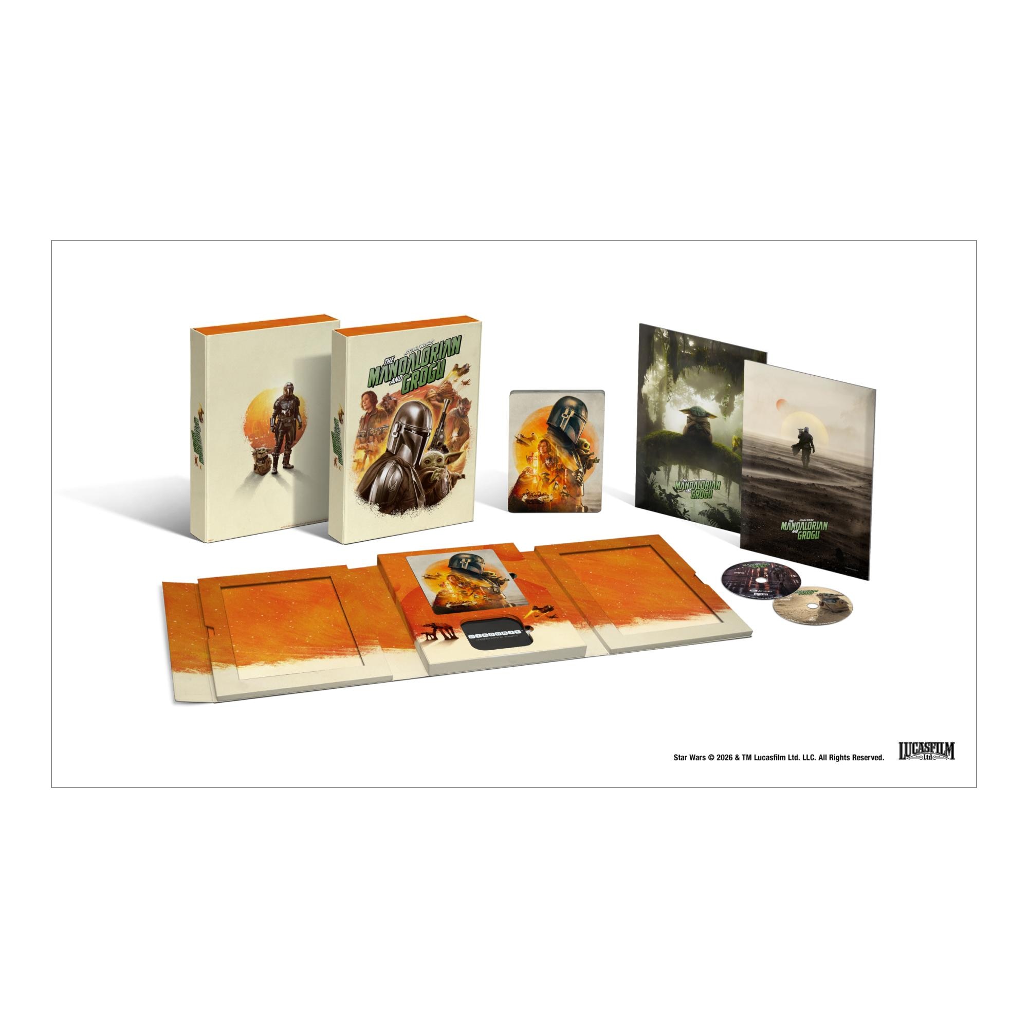 Star Wars: The Mandalorian and Grogu (Edición Coleccionista Beskar Metálica) (4K Ultra HD + Blu-Ray) 2