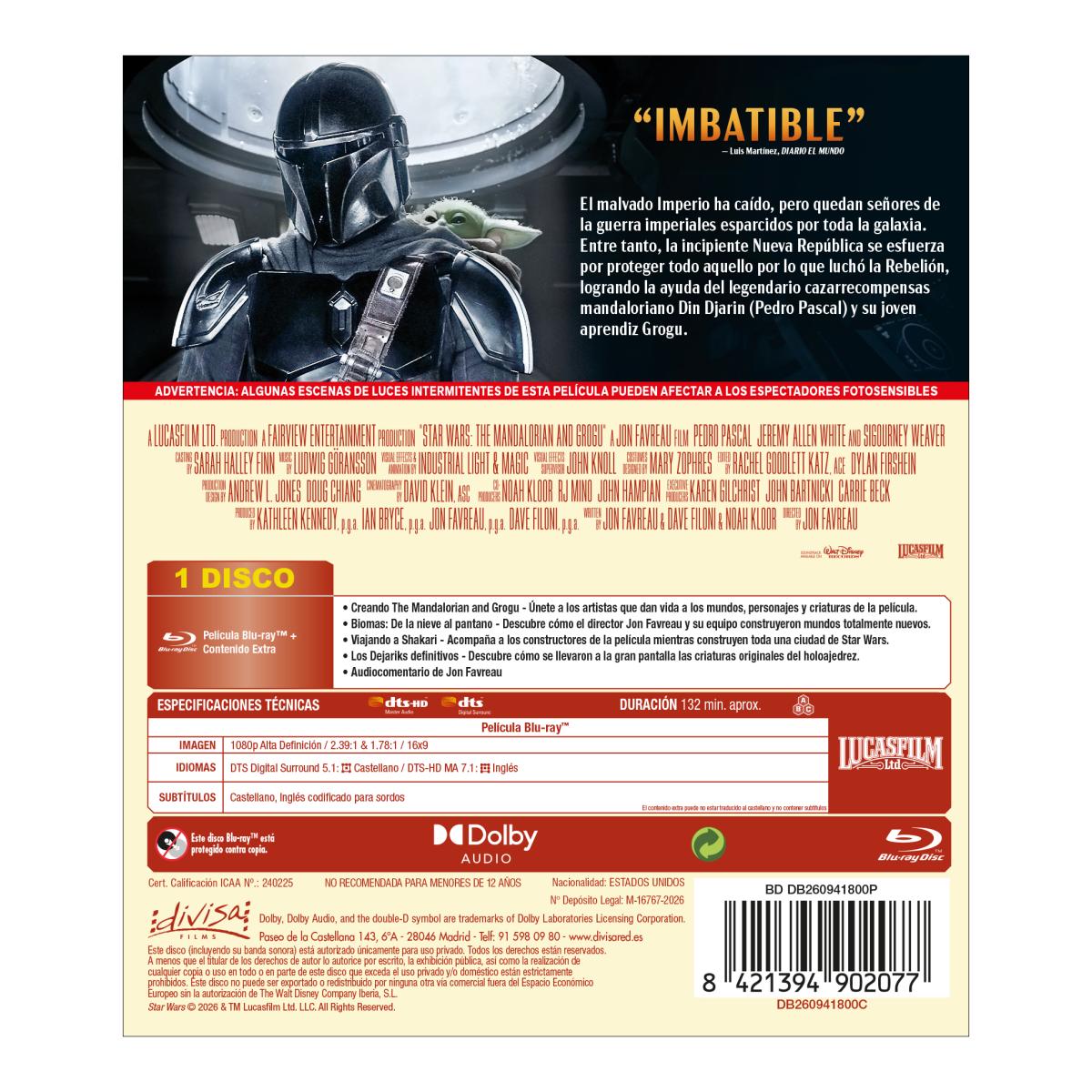 Star Wars: The Mandalorian and Grogu (Blu-Ray) 2