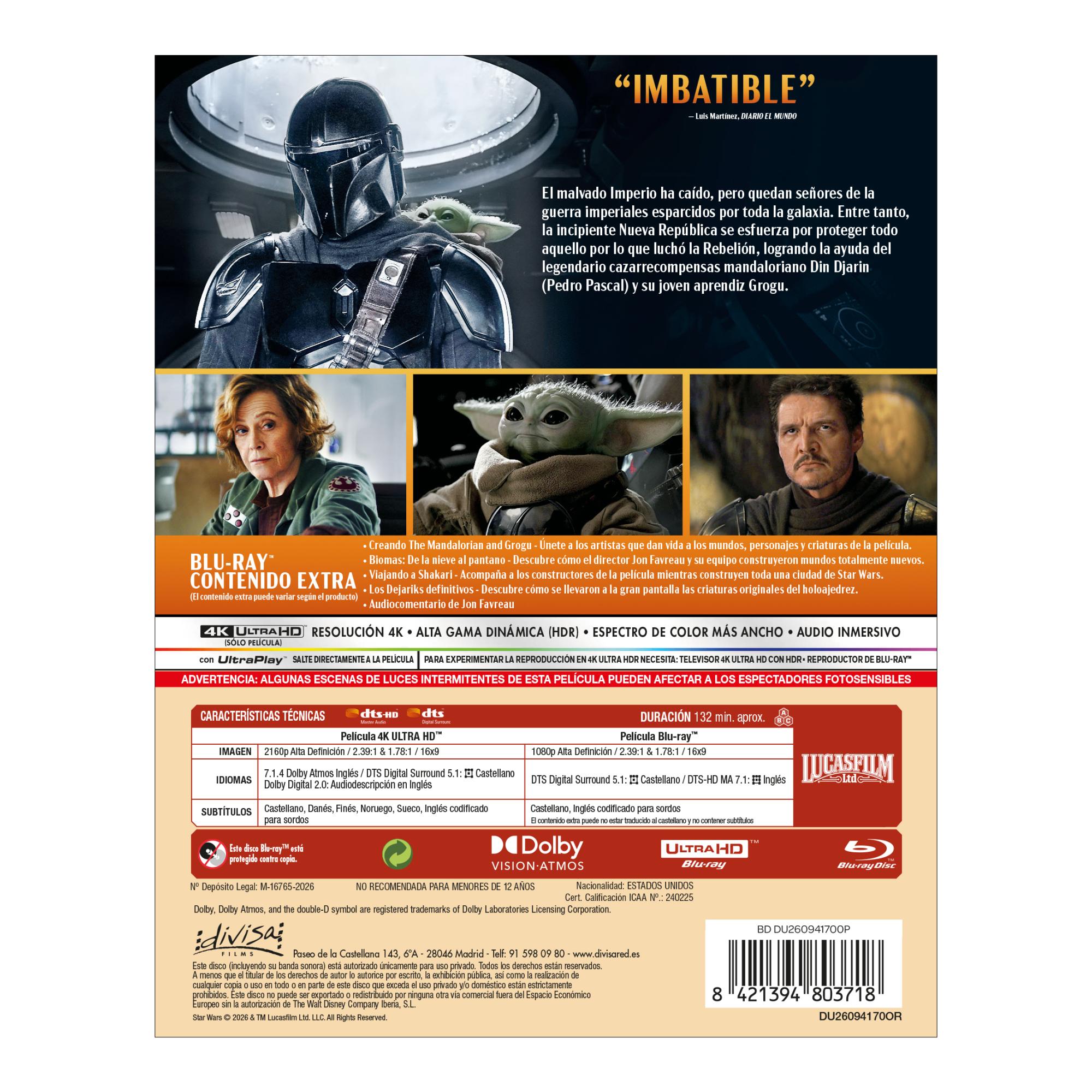 Star Wars: The Mandalorian and Grogu (4K Ultra HD + Blu-Ray) 2