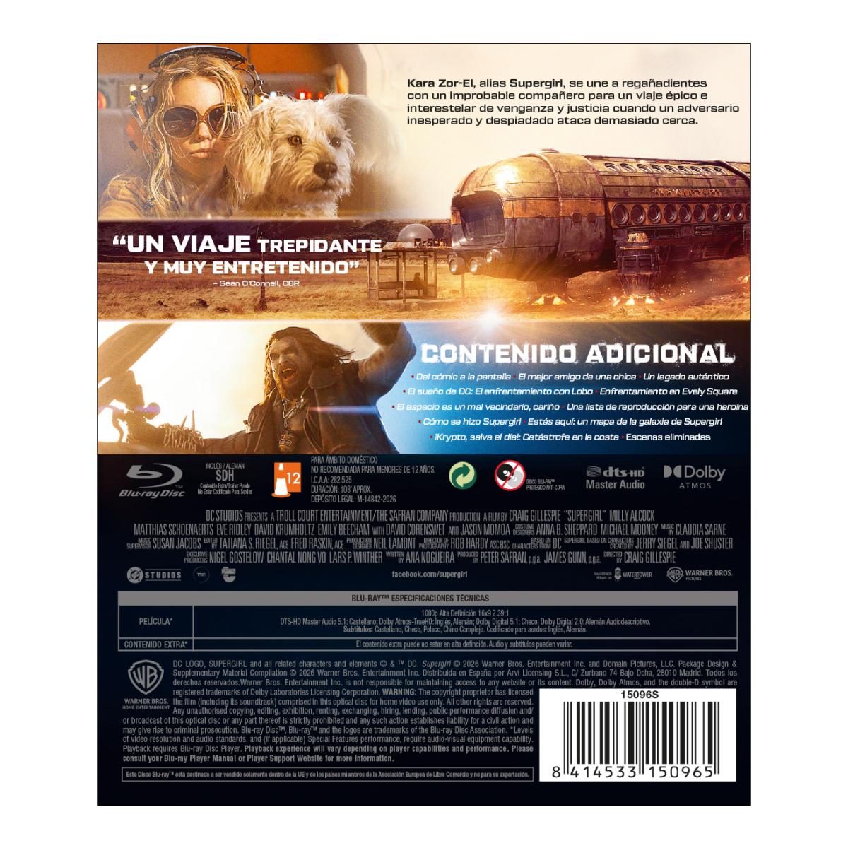 Imagen 2 de Supergirl (Blu-Ray)