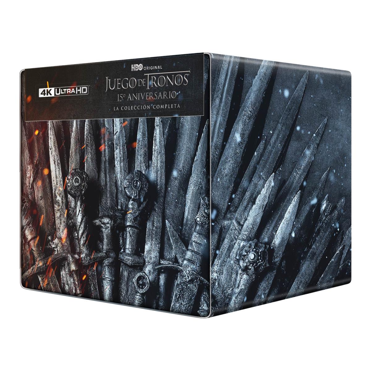 Imagen 0 de Juego de tronos. Serie completa (Edición Metálica 2026) (4K Ultra HD)