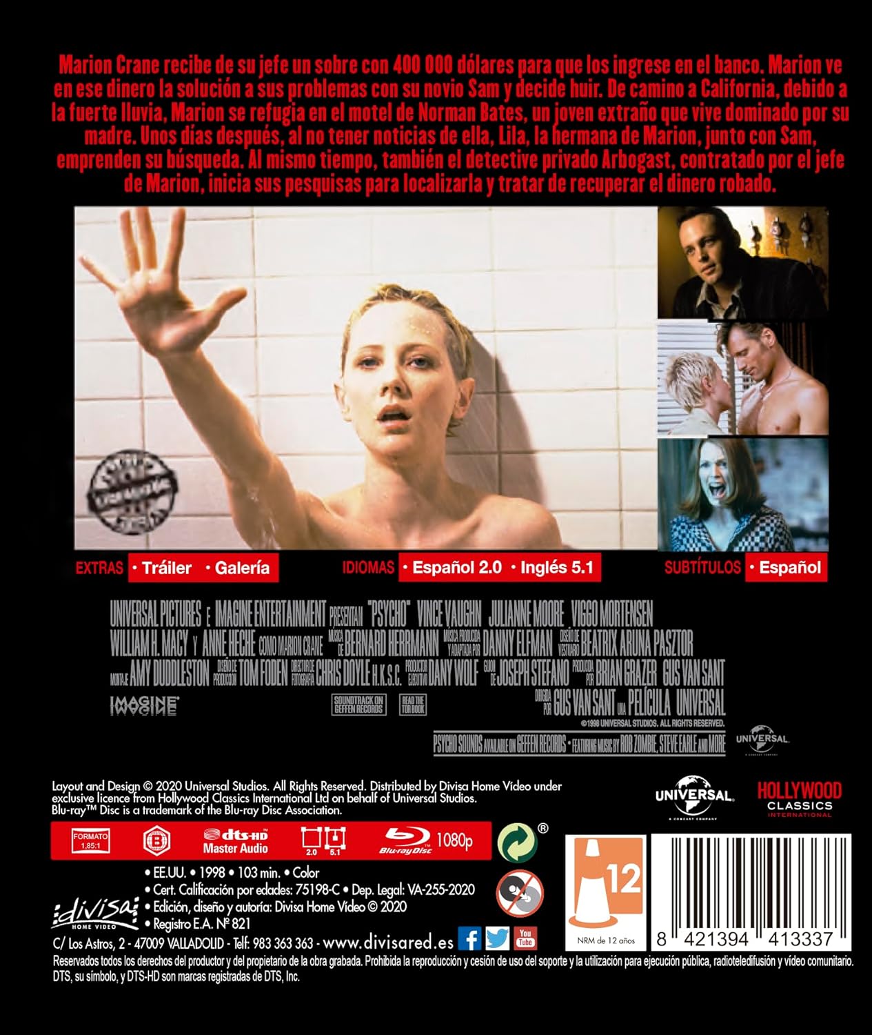 Psycho (Psicosis) (Blu-Ray) 2