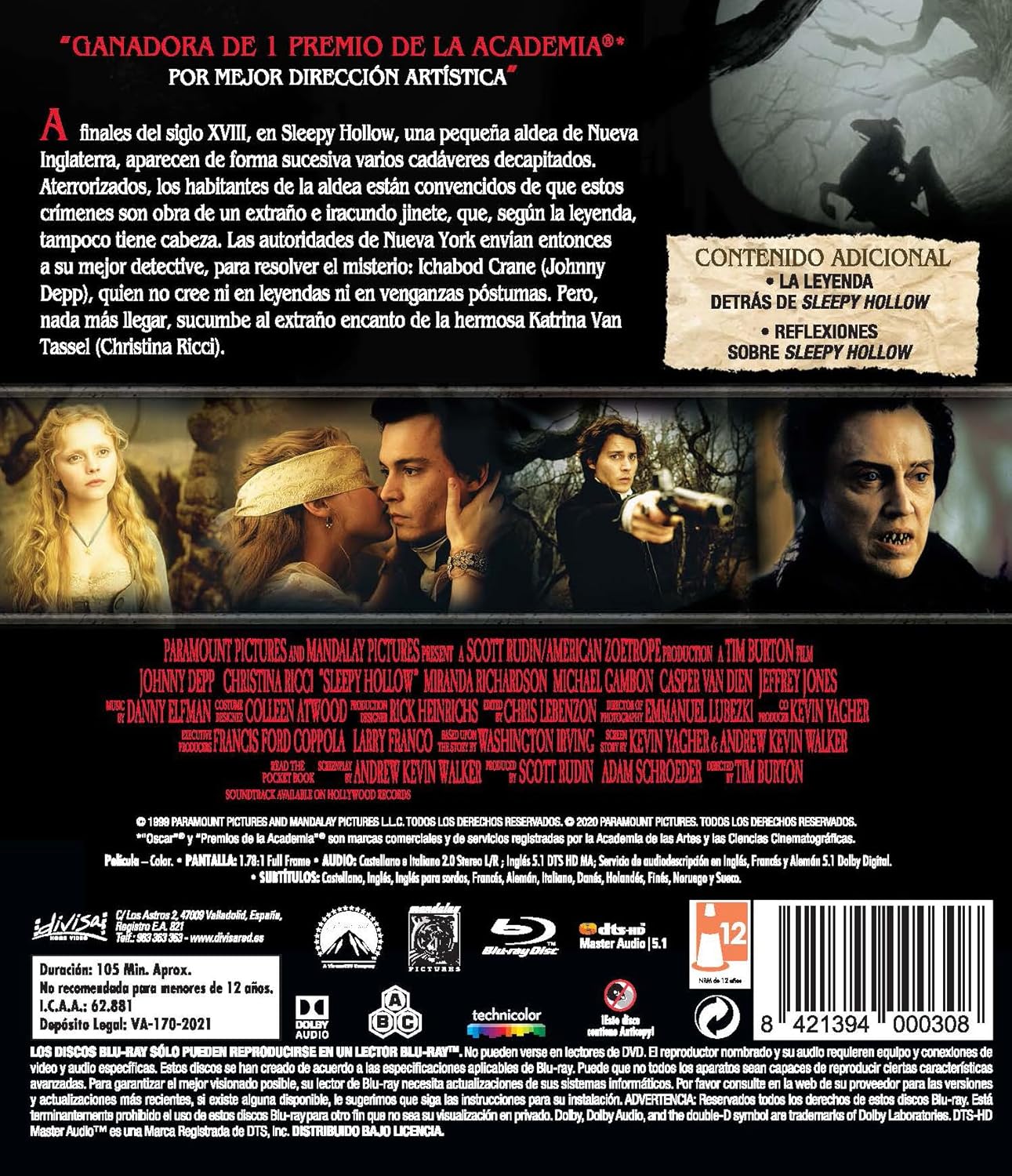 Sleepy Hollow (Blu-Ray) 2