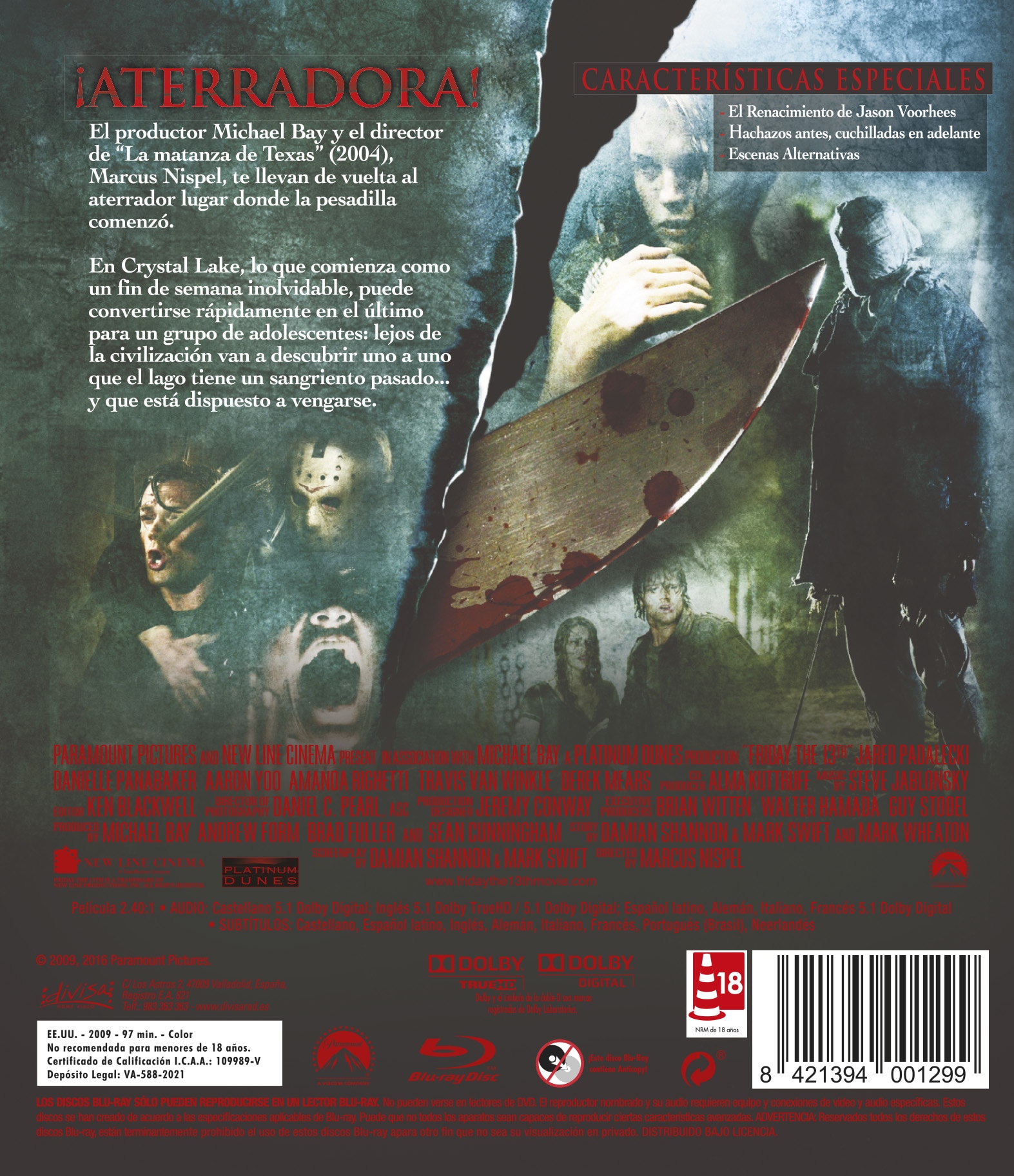 Viernes 13 (2009) (Blu-Ray) 2