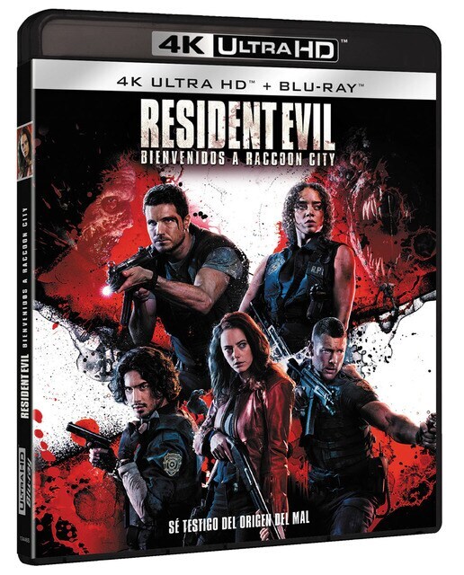 Resident Evil: Bienvenidos a Raccoon City (4K Ultra HD + Blu-Ray)