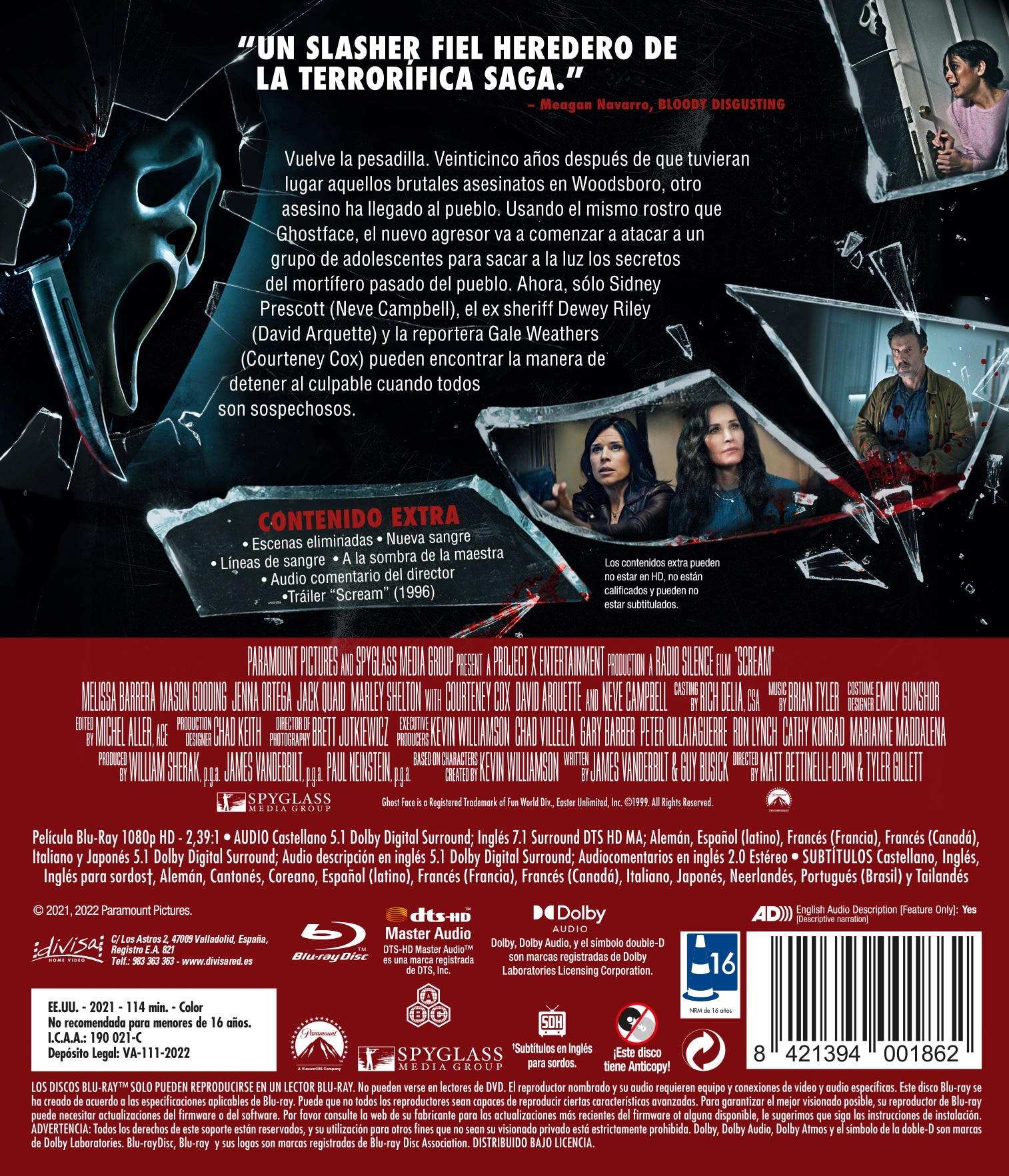 Scream (2022) (Blu-Ray) 2
