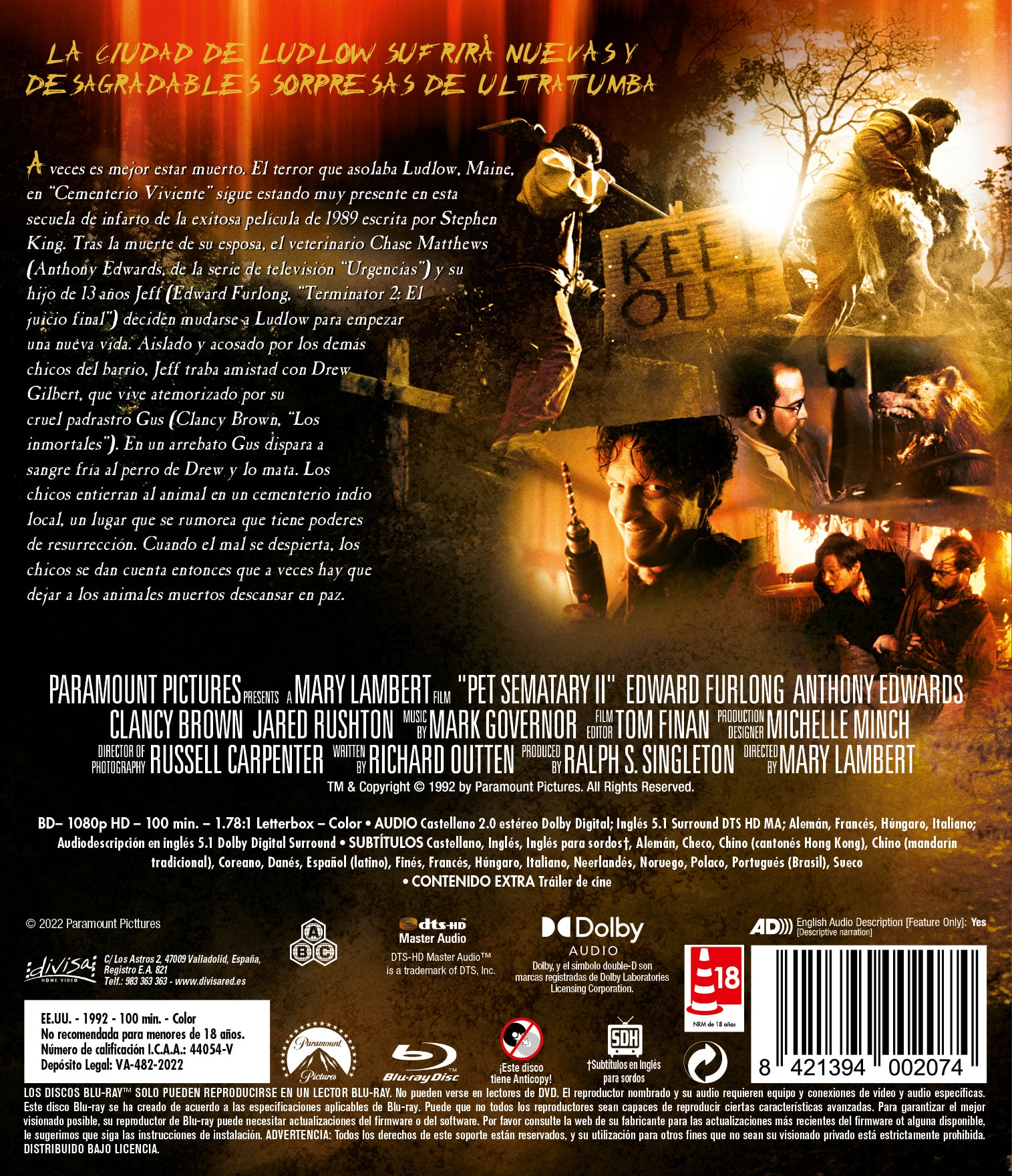 Cementerio viviente 2 (Blu-Ray) 2