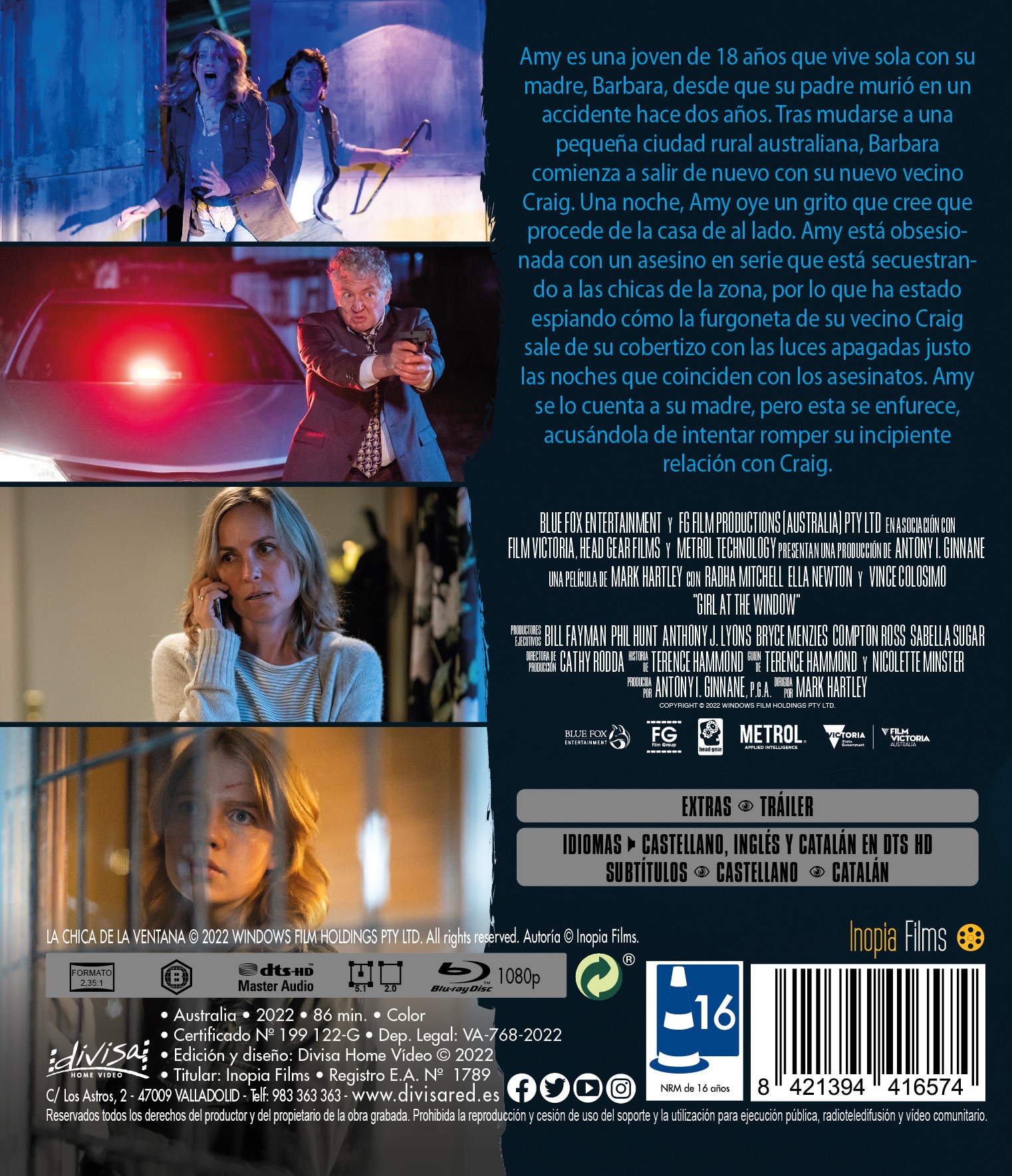 La chica de la ventana (Blu-Ray) 2