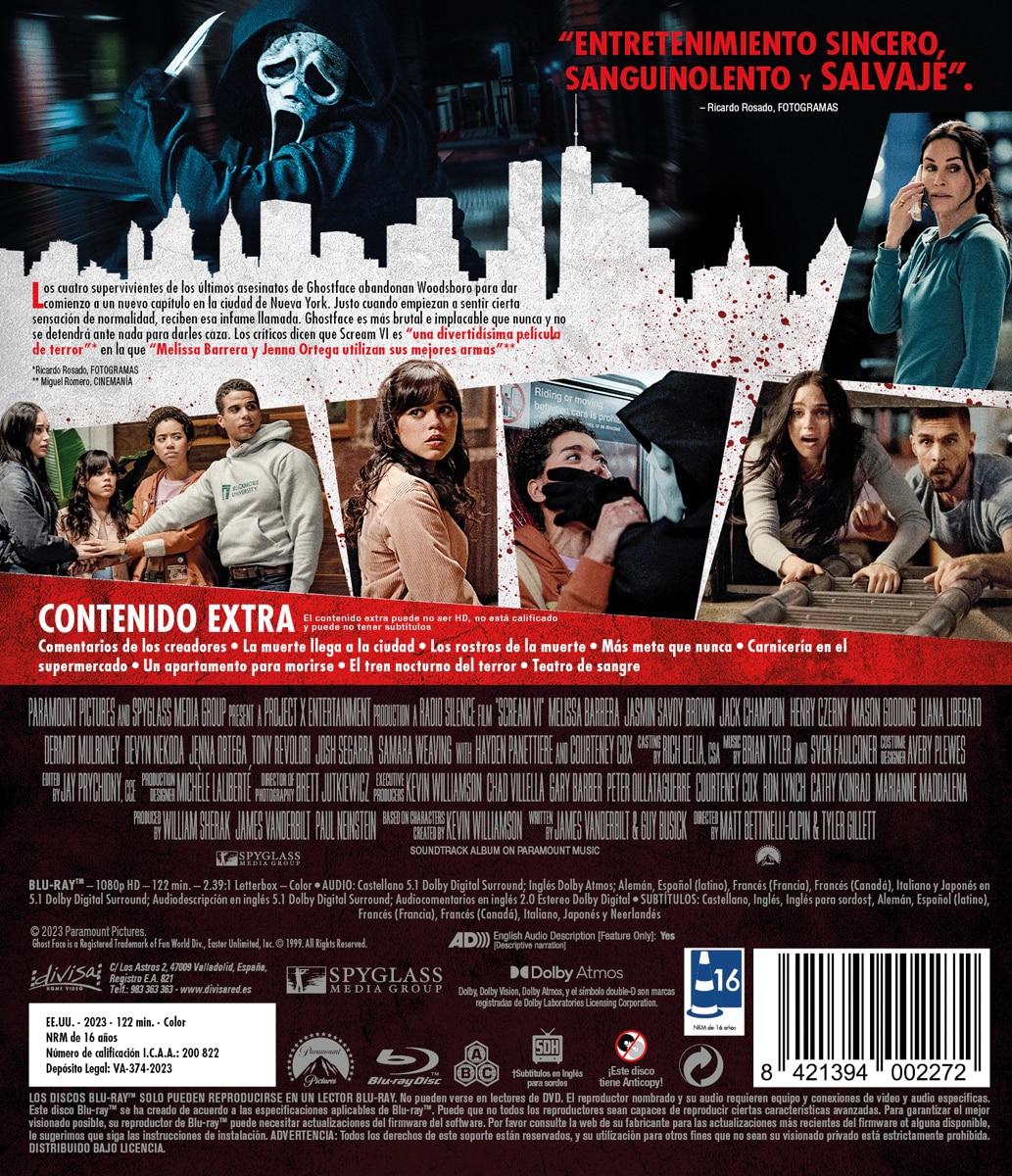 Scream VI (Blu-Ray) 2