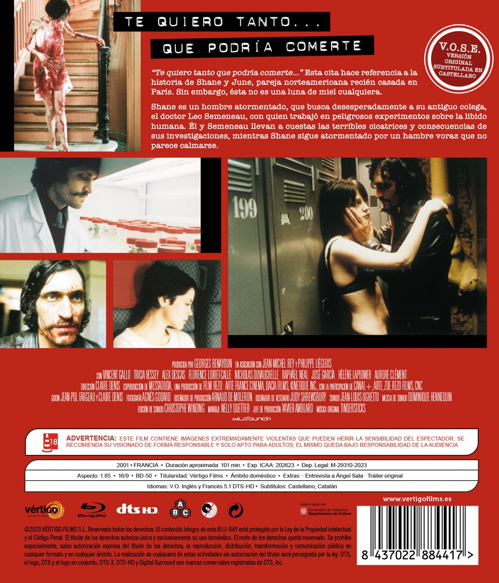 Trouble Every Day (VOSE) (Blu-Ray) 2