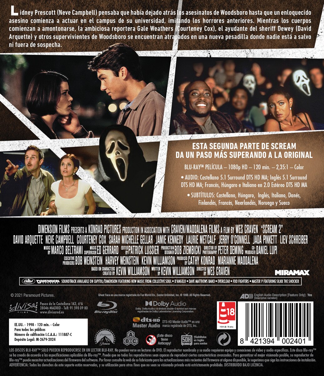 Scream 2 (Blu-Ray) 2