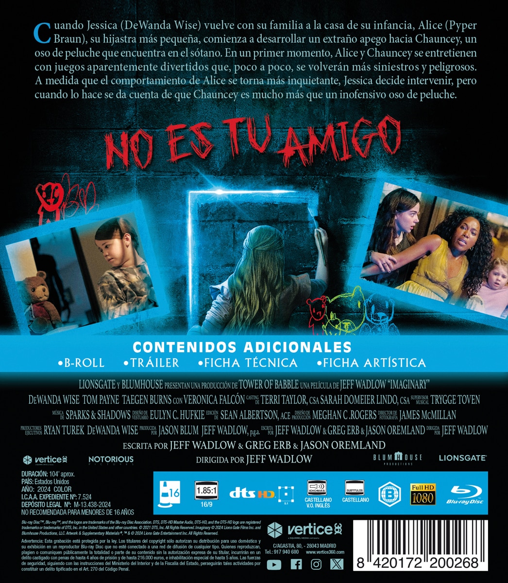 Imaginary  (Blu-Ray) 3