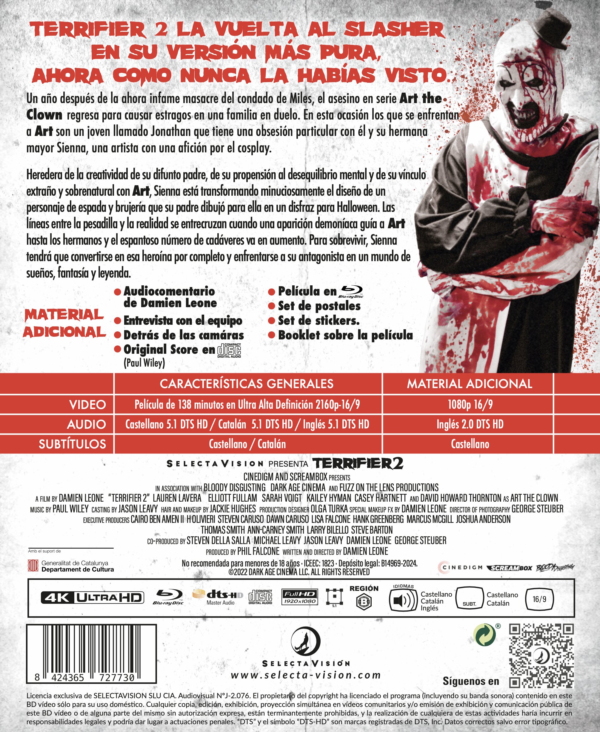 Terrifier 2 (4K Ultra HD +  Blu-Ray) 4