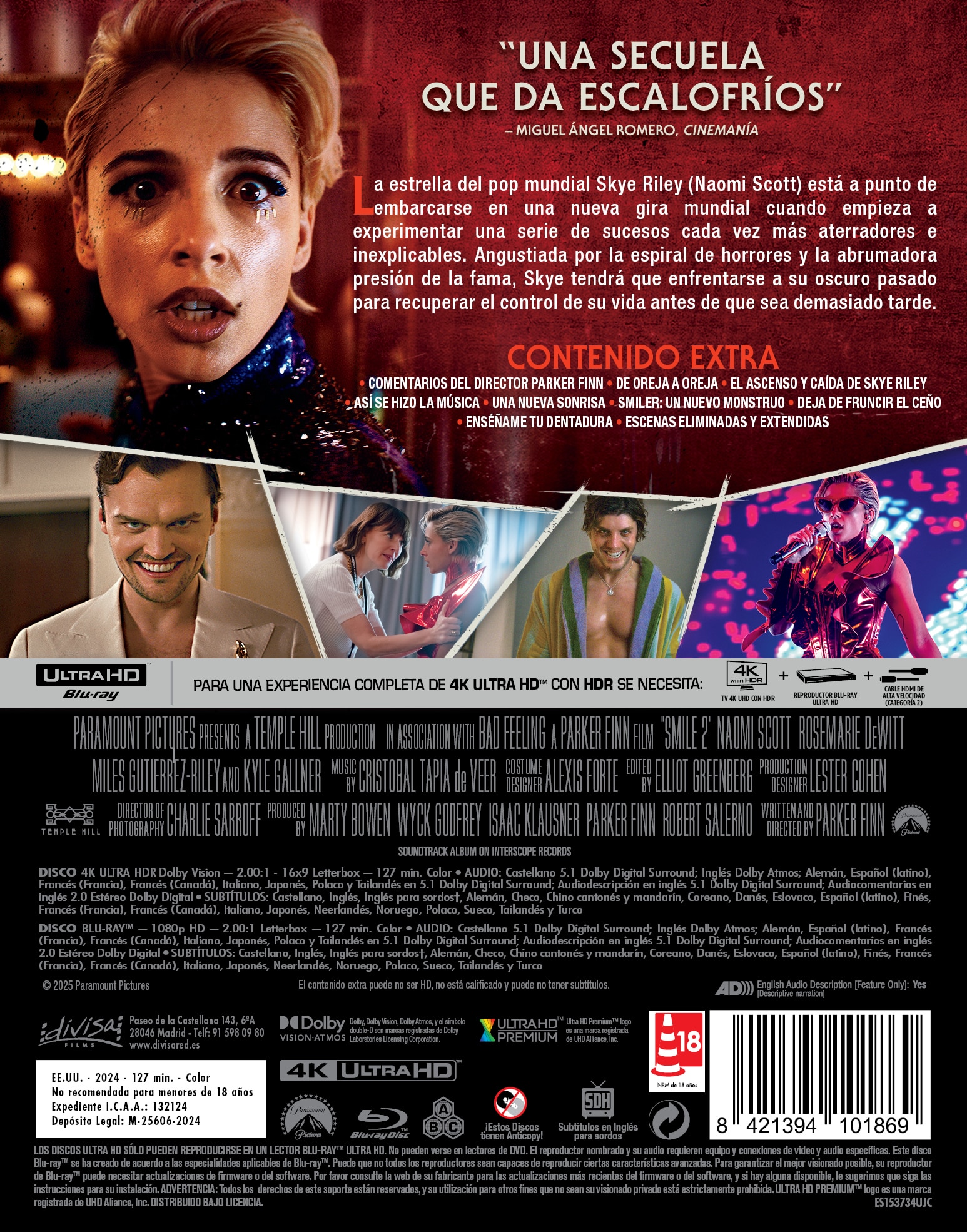 Smile 2 (Edición Metálica) (4K Ultra HD + Blu-Ray) 3