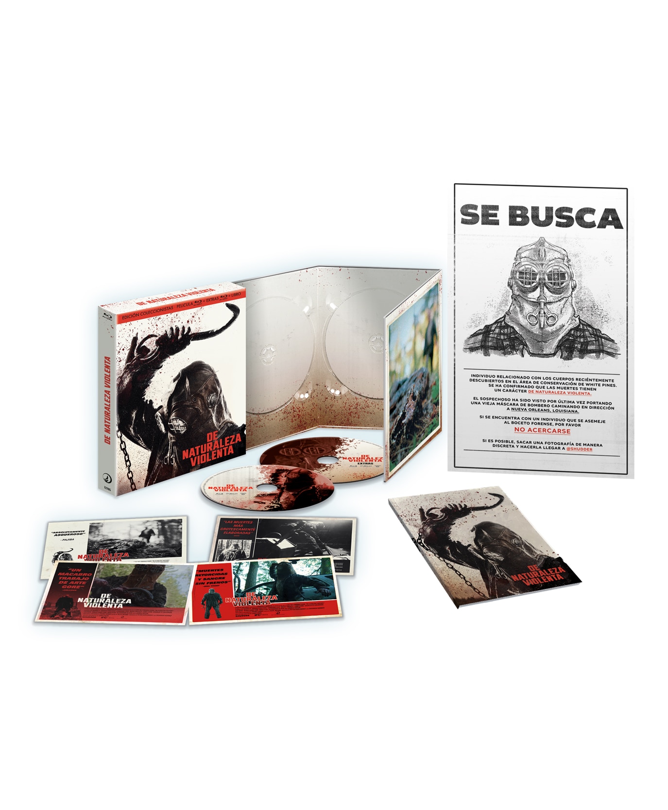 De naturaleza violenta, película (Blu-Ray).