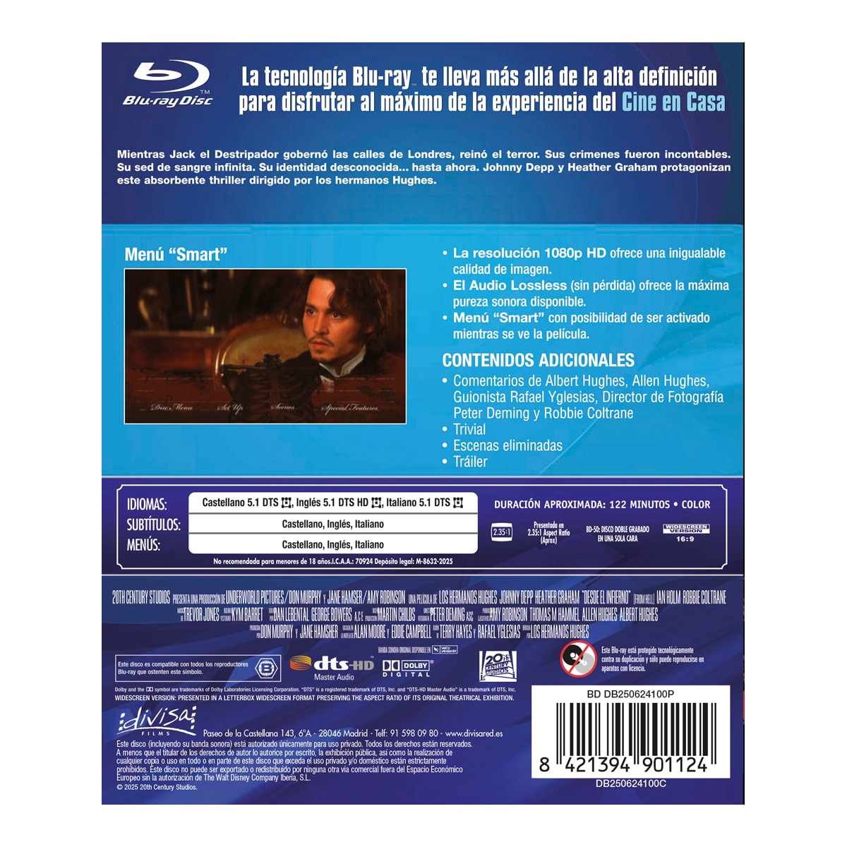 Desde el infierno (Blu-Ray) 2