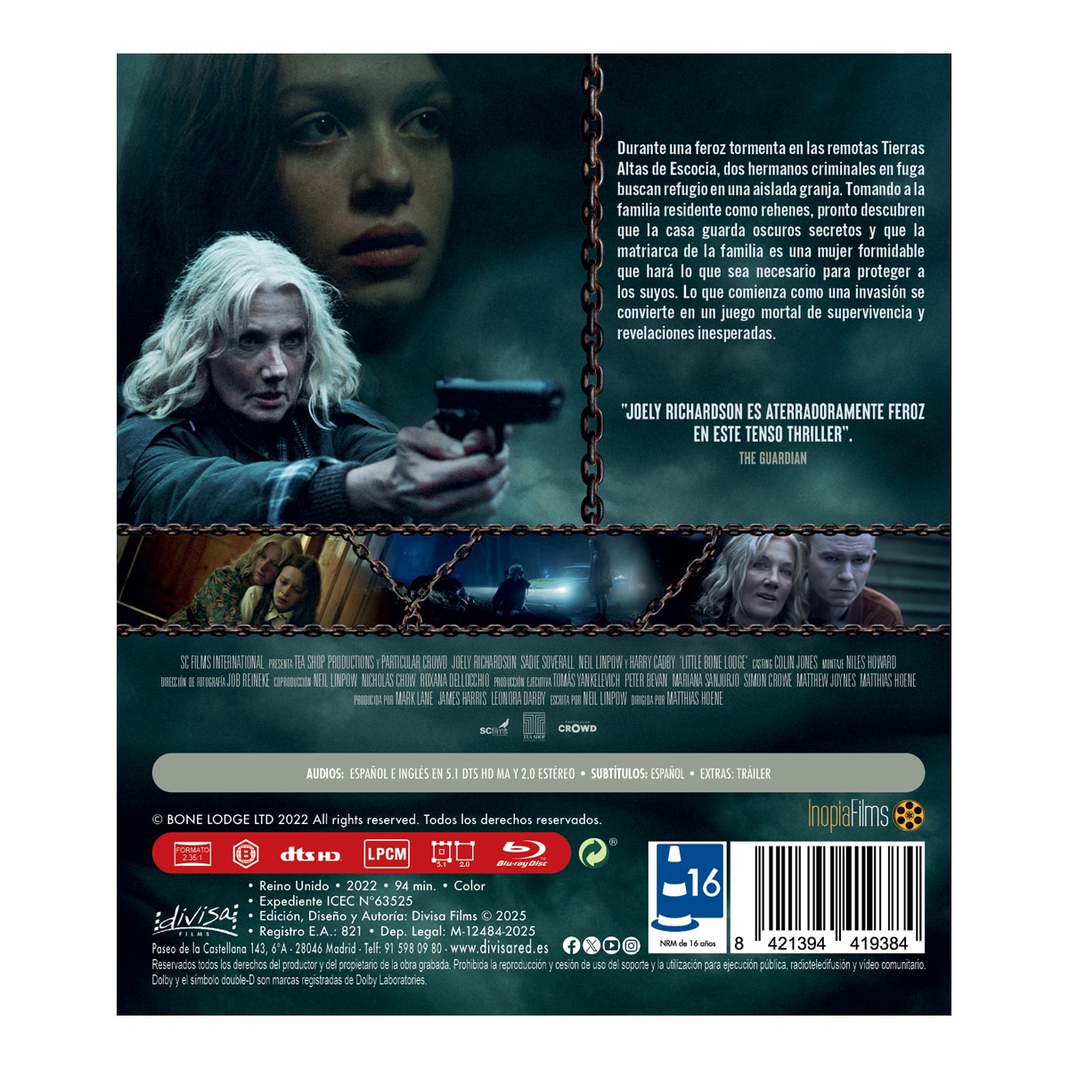 El frío en los huesos (Blu-Ray) 2