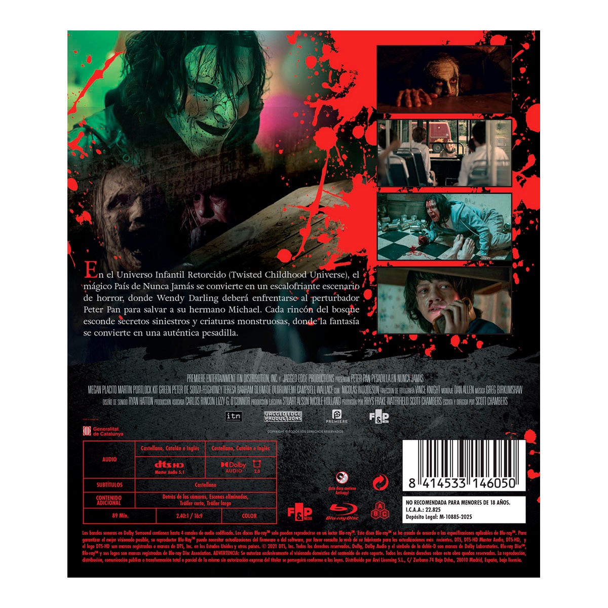 Peter Pan, pesadilla en nunca jamás (Blu-Ray) 2