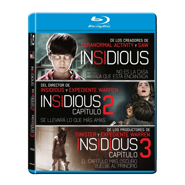 Imagen 0 de Insidious. Pack 1+2+3 (Blu-Ray)