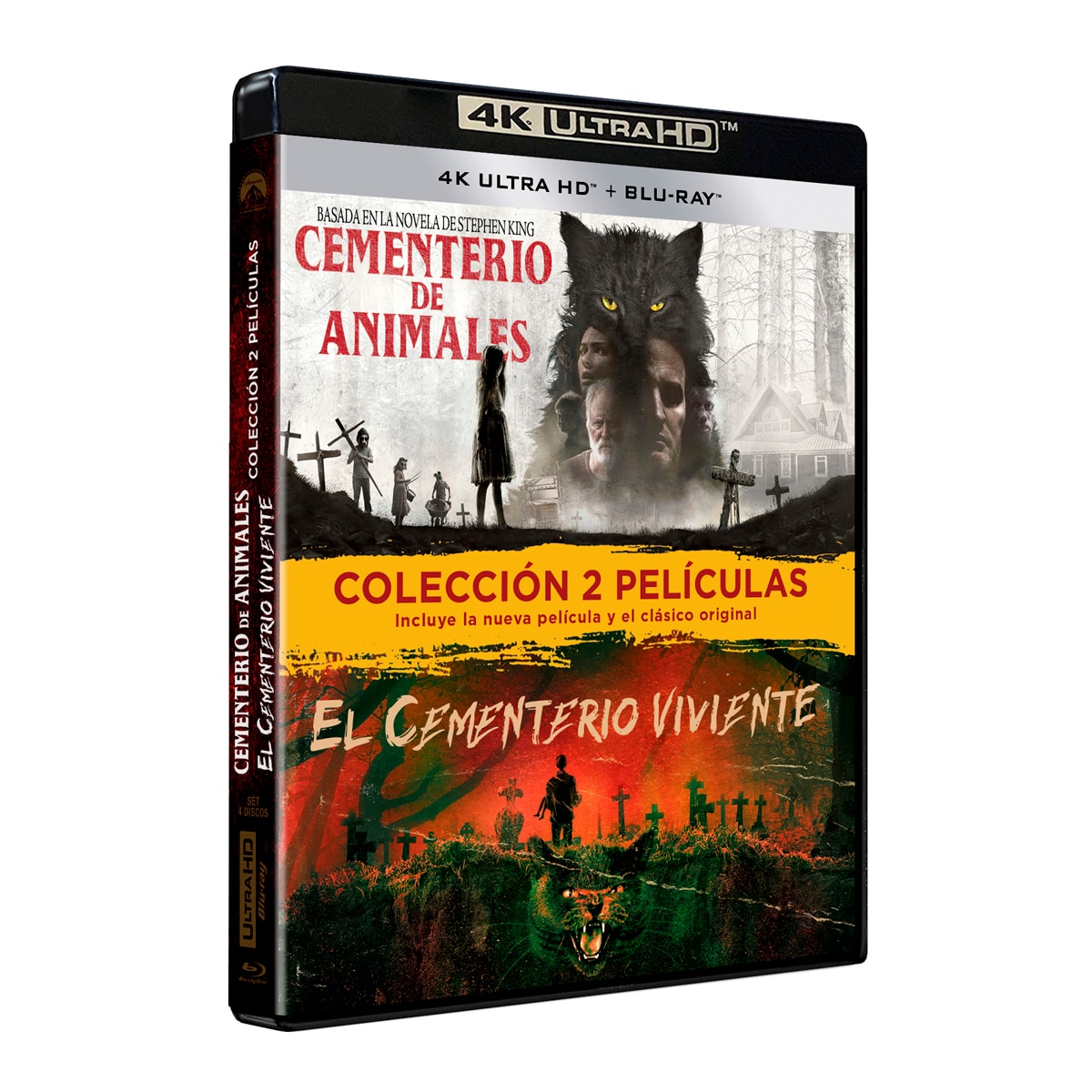 Imagen 0 de Pack: Cementerio de animales + Cementerio viviente (4K Ultra HD + Blu-Ray)
