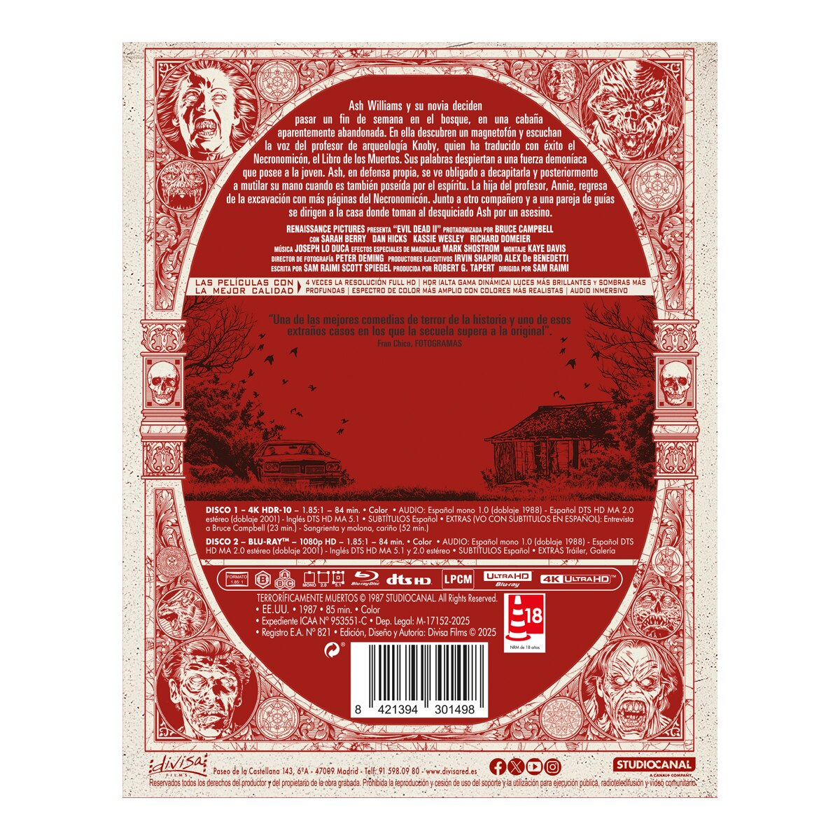 Terroríficamente muertos (4K Ultra HD + Blu-Ray) 3
