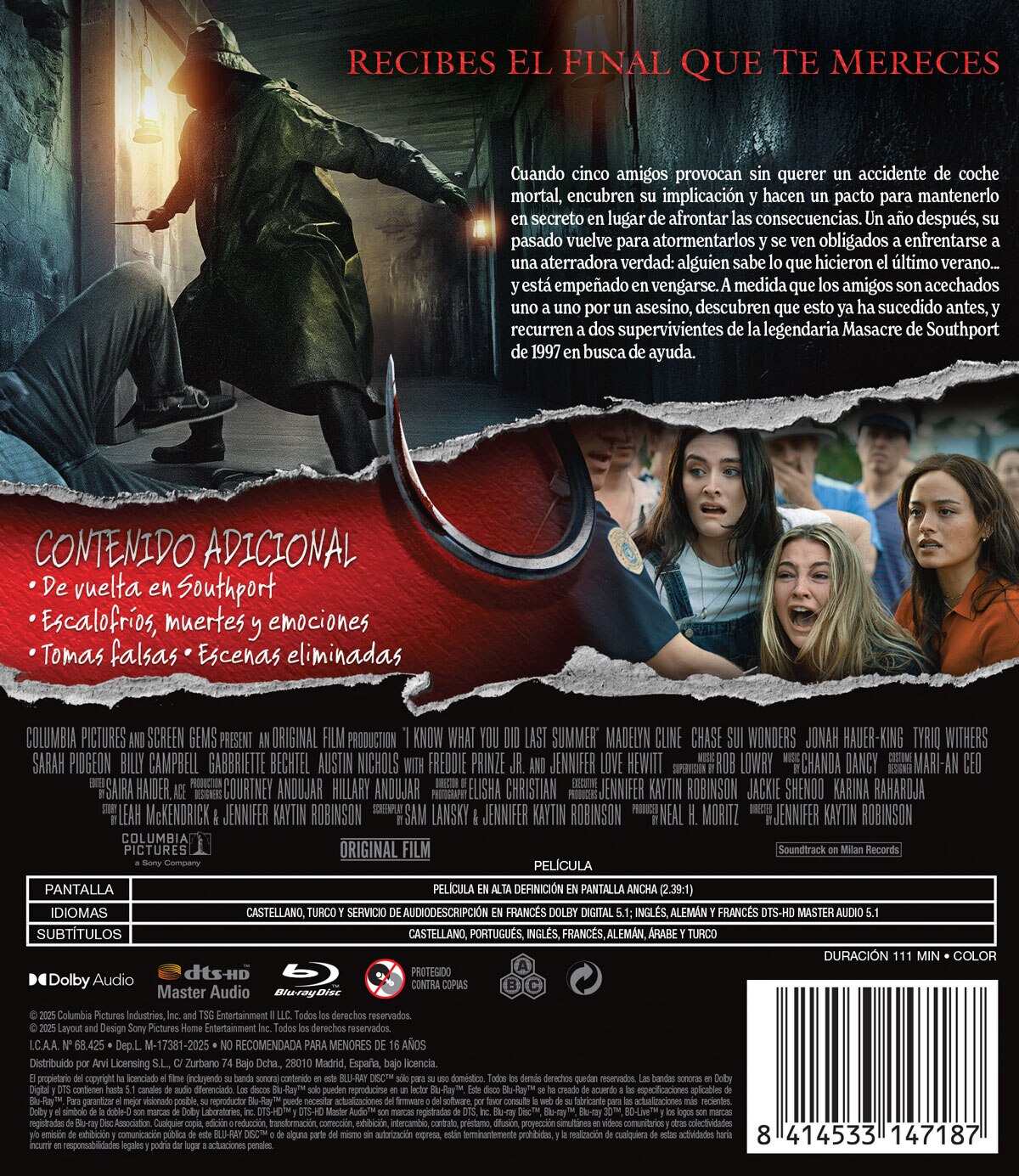 Sé lo que hicisteis el último verano (2025) (Blu-Ray) 2