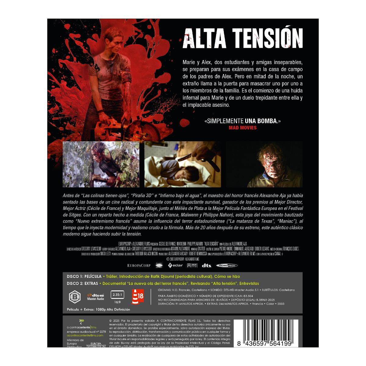 Alta tensión (Blu-Ray) 3