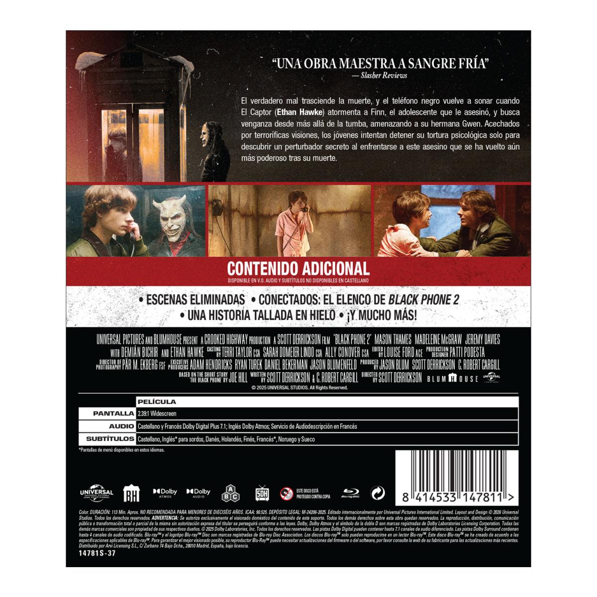Black phone 2 (Blu-Ray) 2