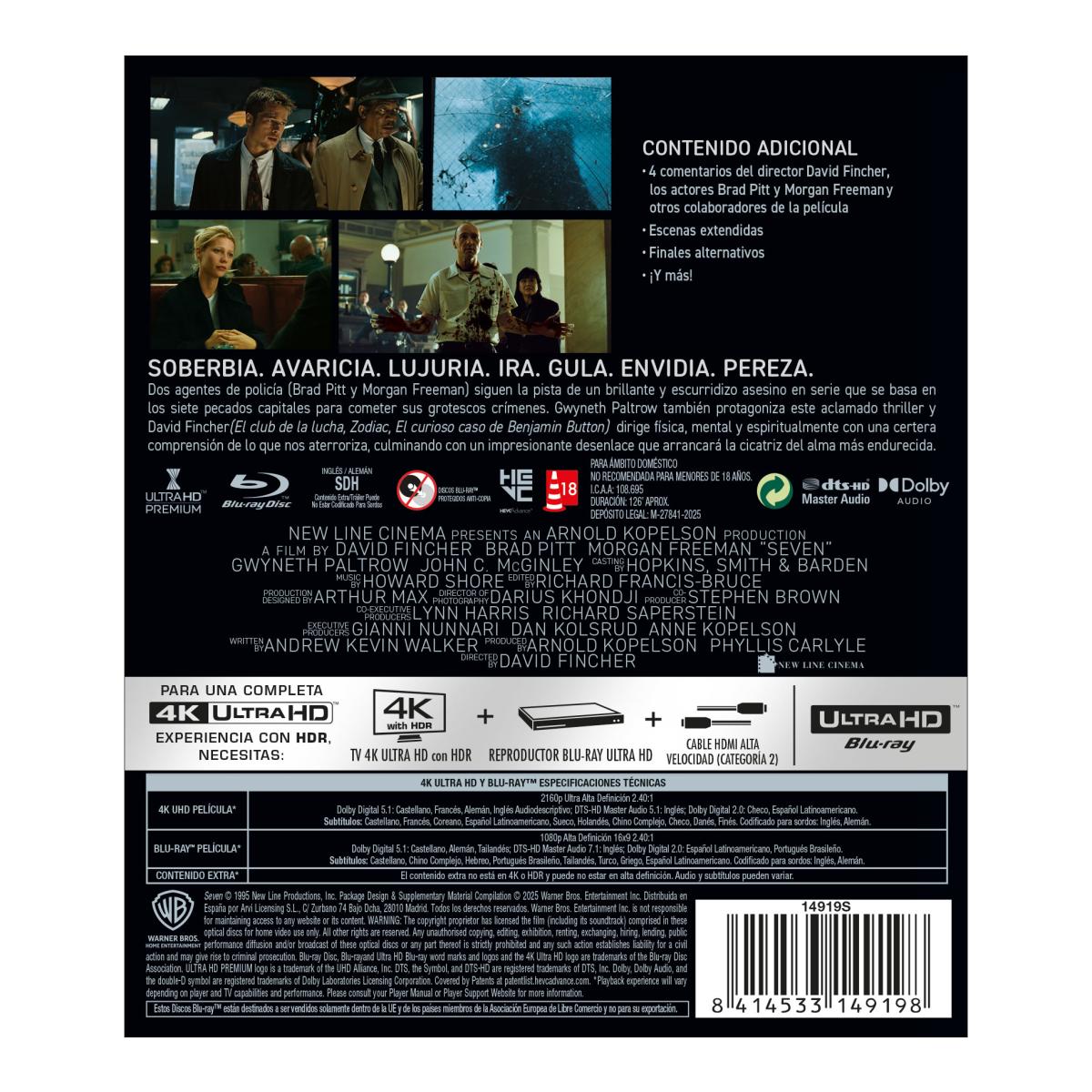 S7ven (4K Ultra HD + Blu-Ray) 2