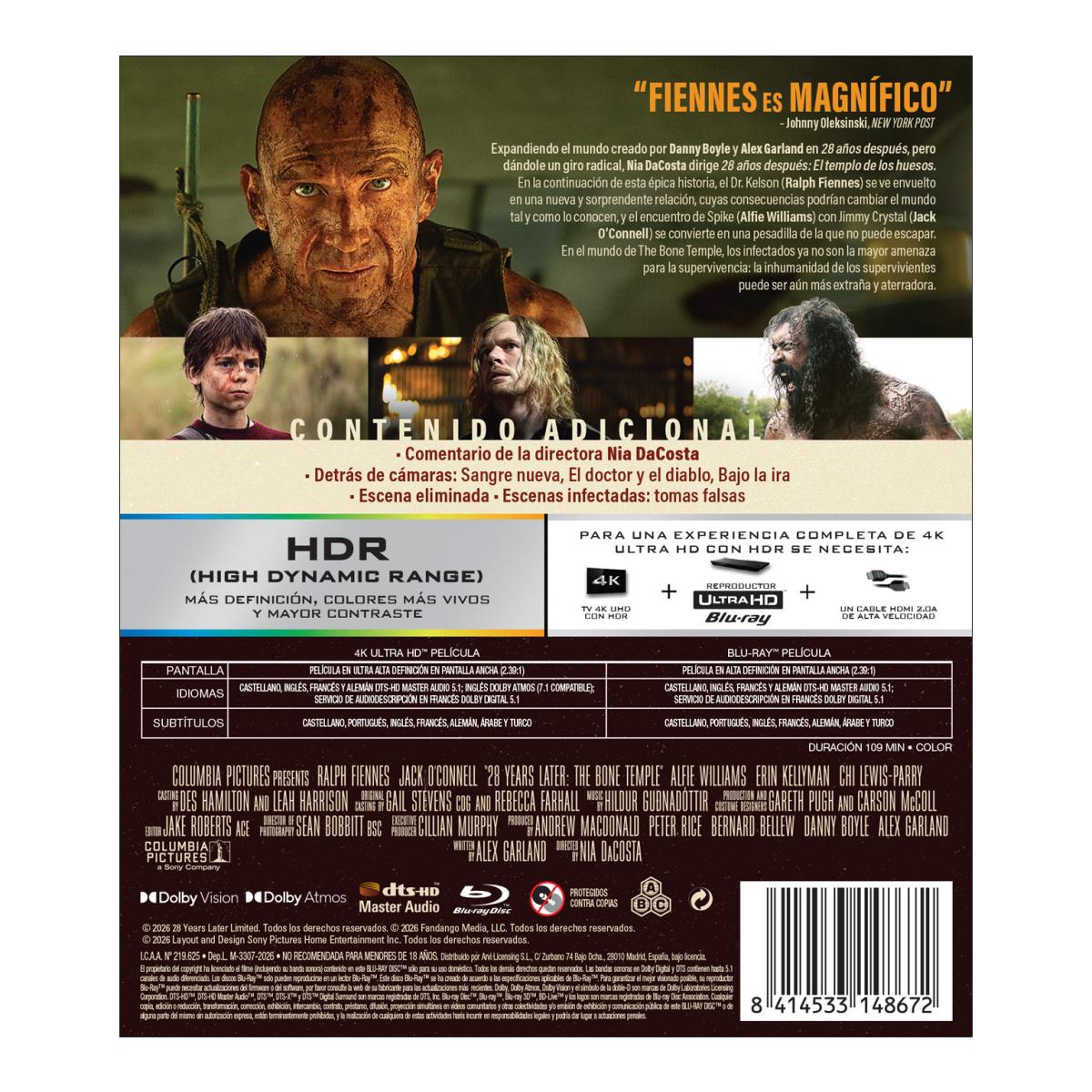 28 años después: el templo de los huesos (4K Ultra HD + Blu-Ray) 2