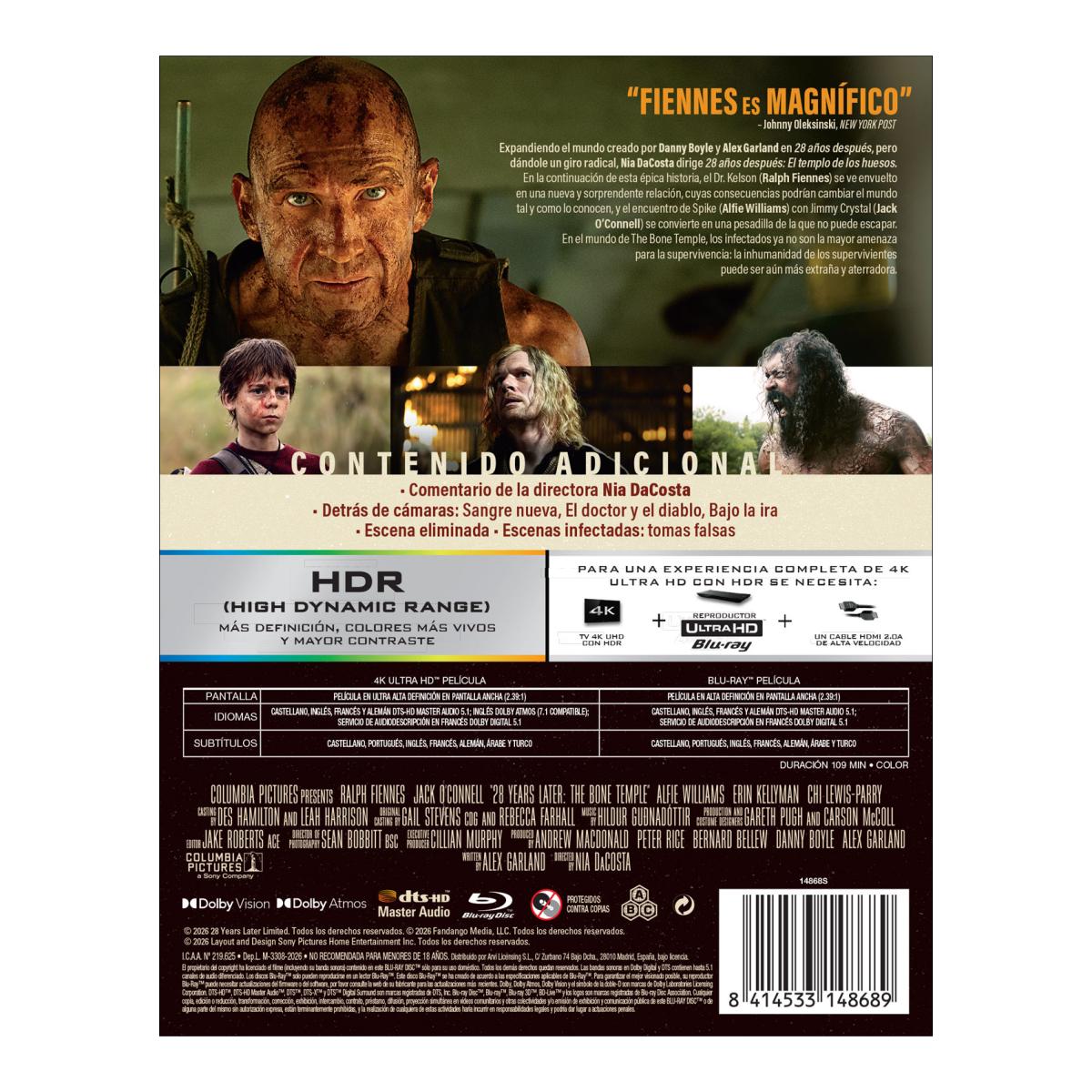 28 años después: el templo de los huesos (Edición Metálica) (4K Ultra HD + Blu-Ray) 2