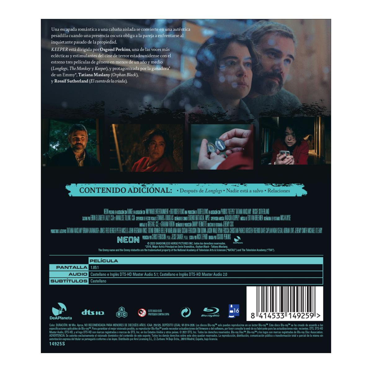 Keeper (Blu-Ray) 2