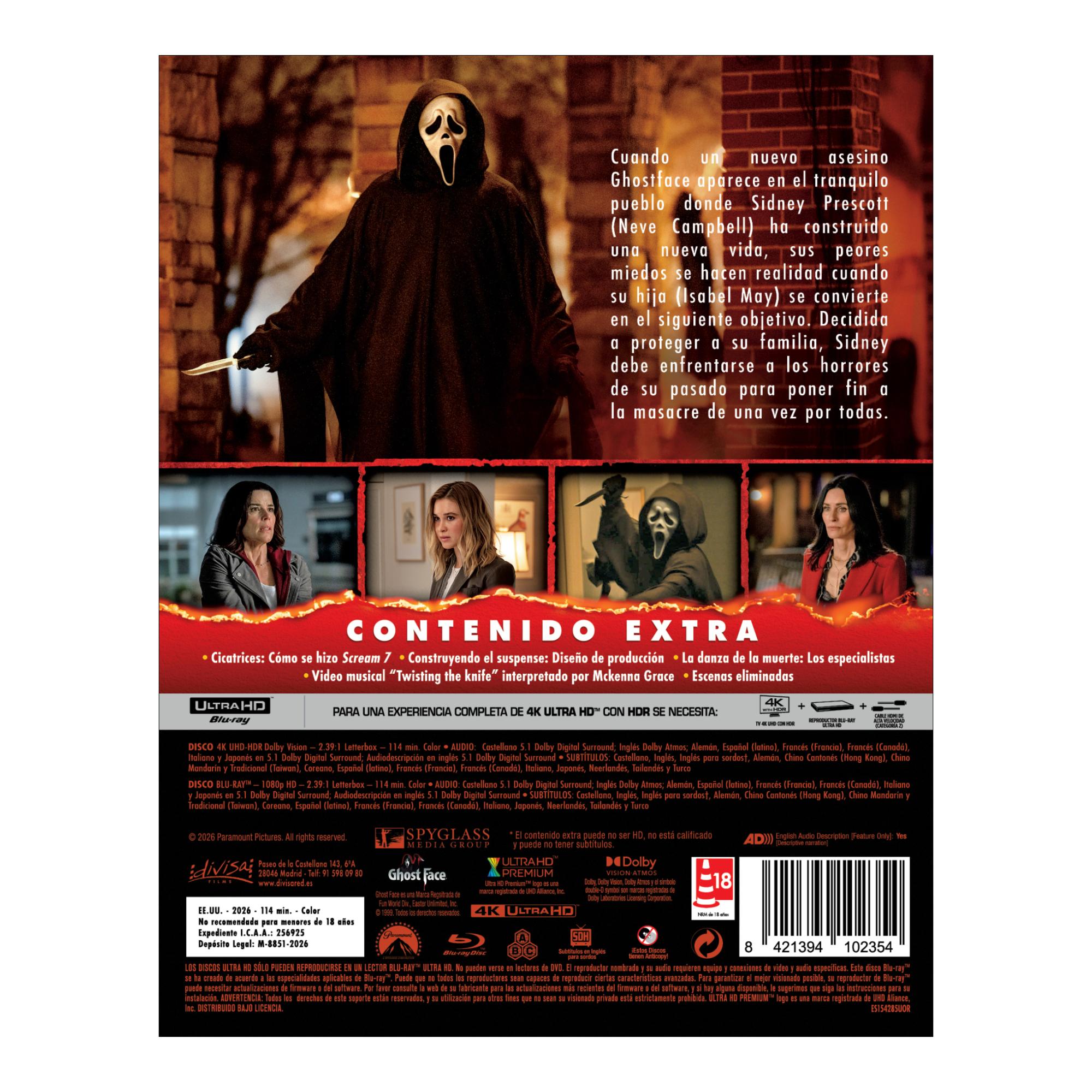 Scream 7 (4K Ultra HD + Blu-Ray) 3