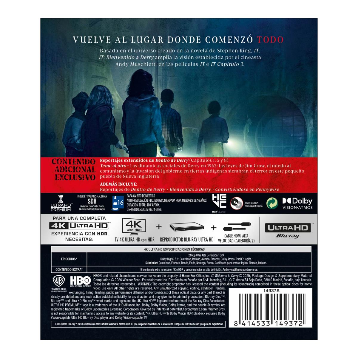 Bienvenidos a Derry.1ª Temporada (4K Ultra HD) 2