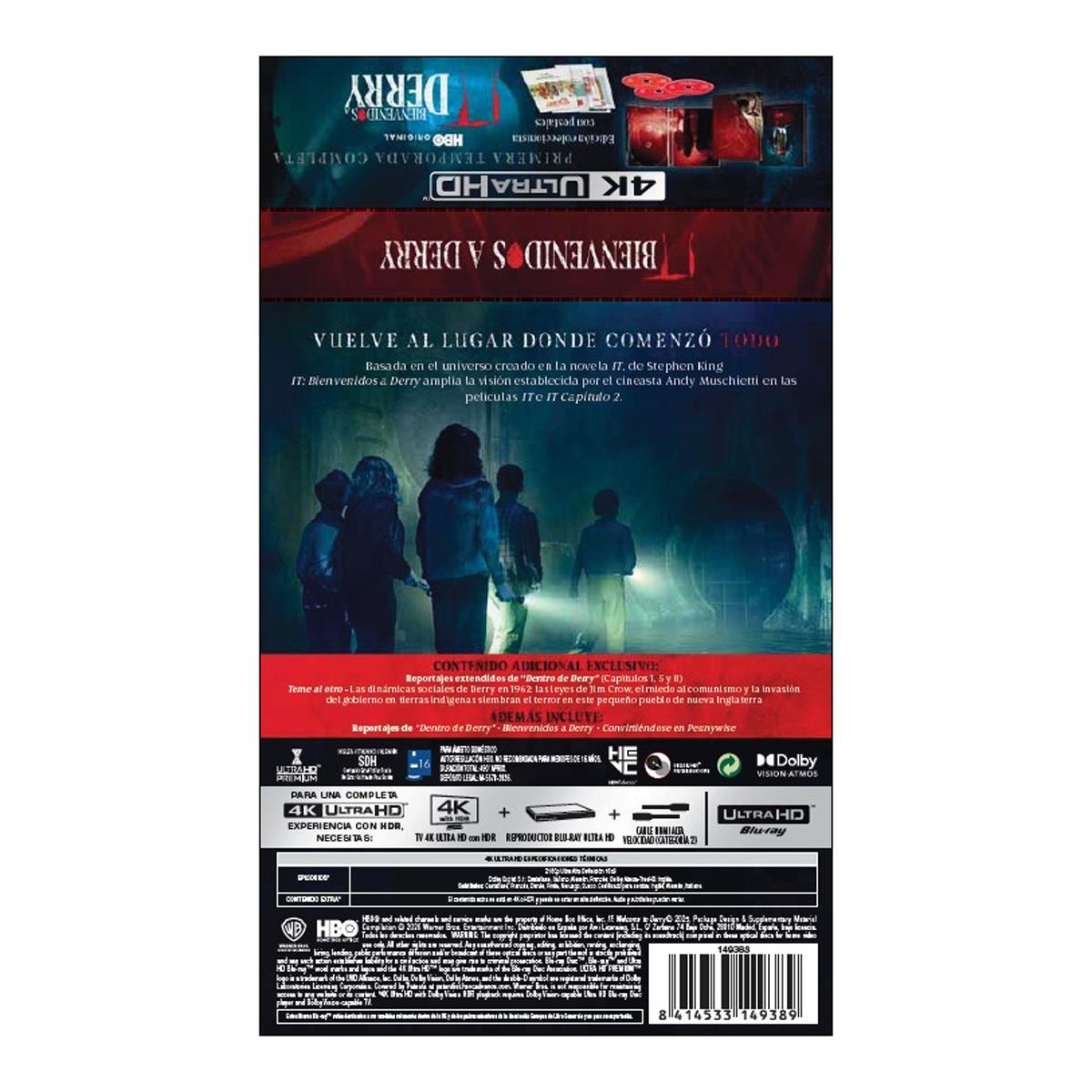 Bienvenidos a Derry.1ª Temporada (UCE Edición metálica) (4K Ultra HD) 2