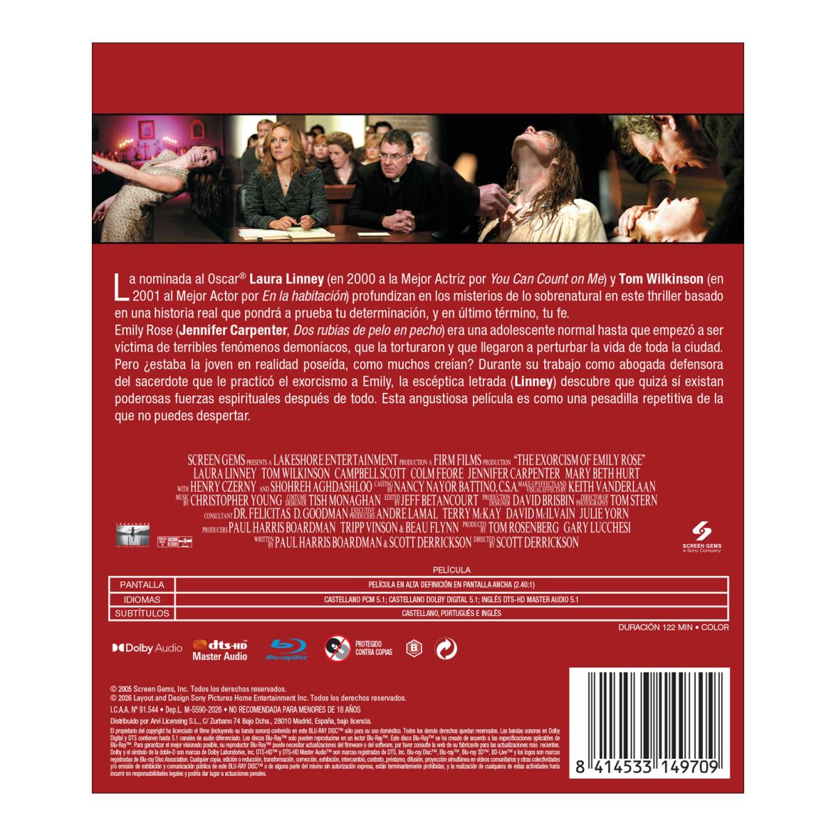 El exorcismo Emily Rose (Blu-Ray) 2