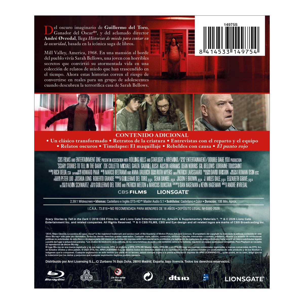 Historias de miedo para contar en la oscuridad (Blu-Ray) 2