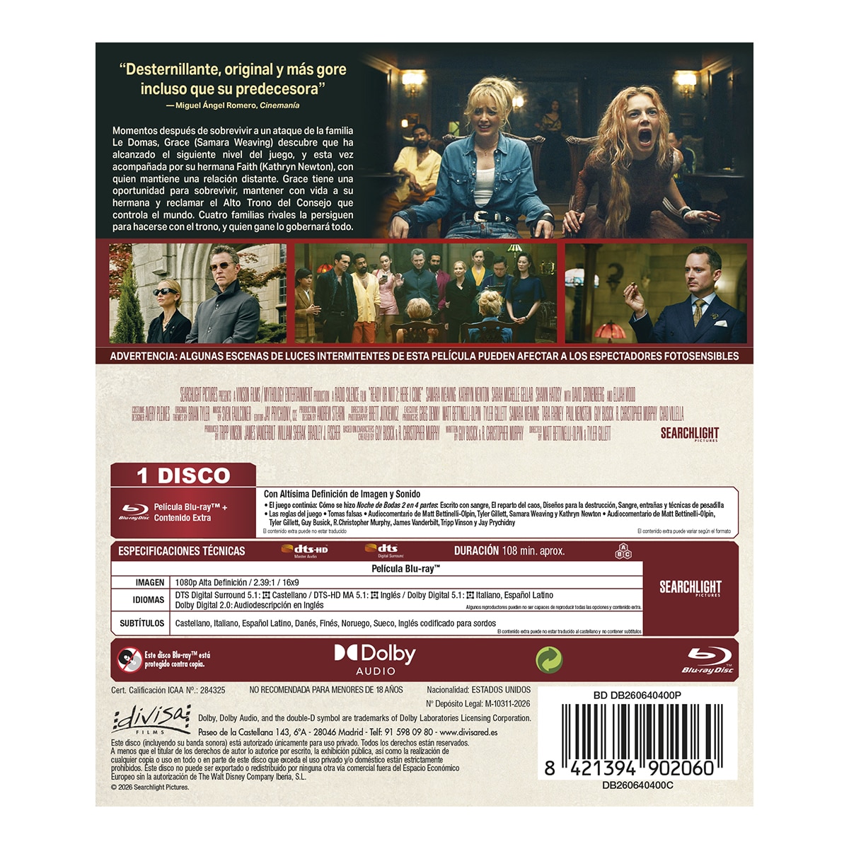 Noche de bodas 2 (Blu-Ray) 2