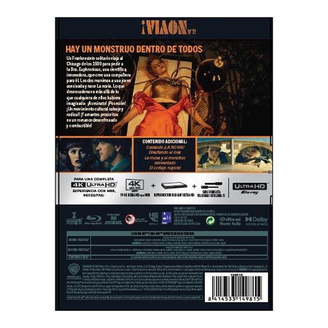 ¡La novia! (Edición Metálica) (4K Ultra HD + Blu-Ray) 2