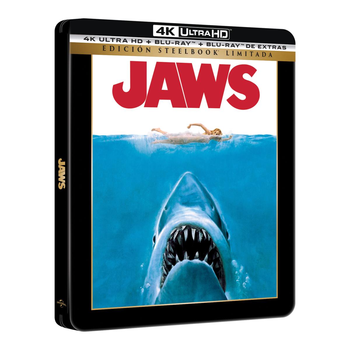 Imagen 0 de Tiburón (Edición Metálica) (4K Ultra HD + Blu-Ray + Blu-Ray BONUS)