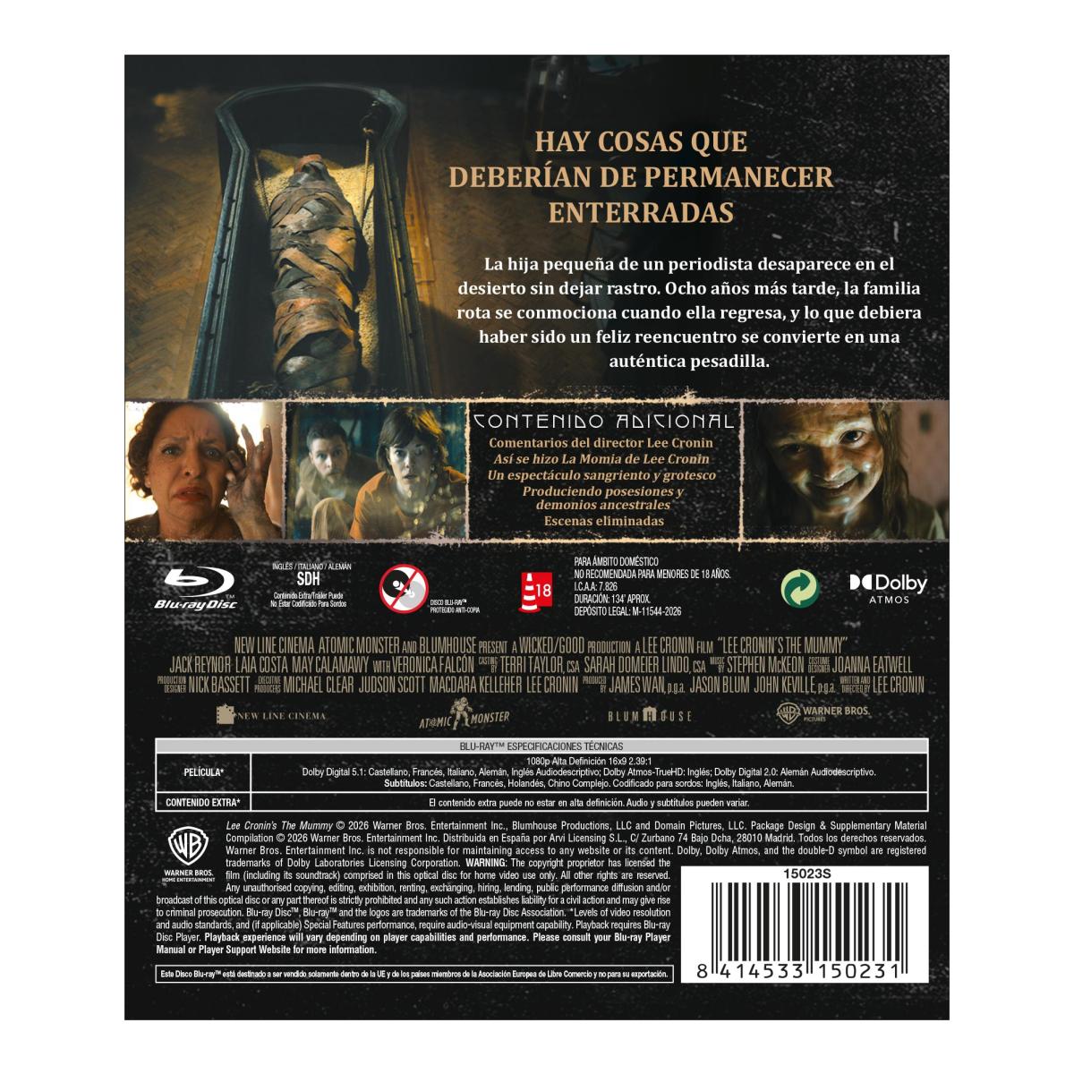 La momia de Lee Cronin (Blu-Ray) 2