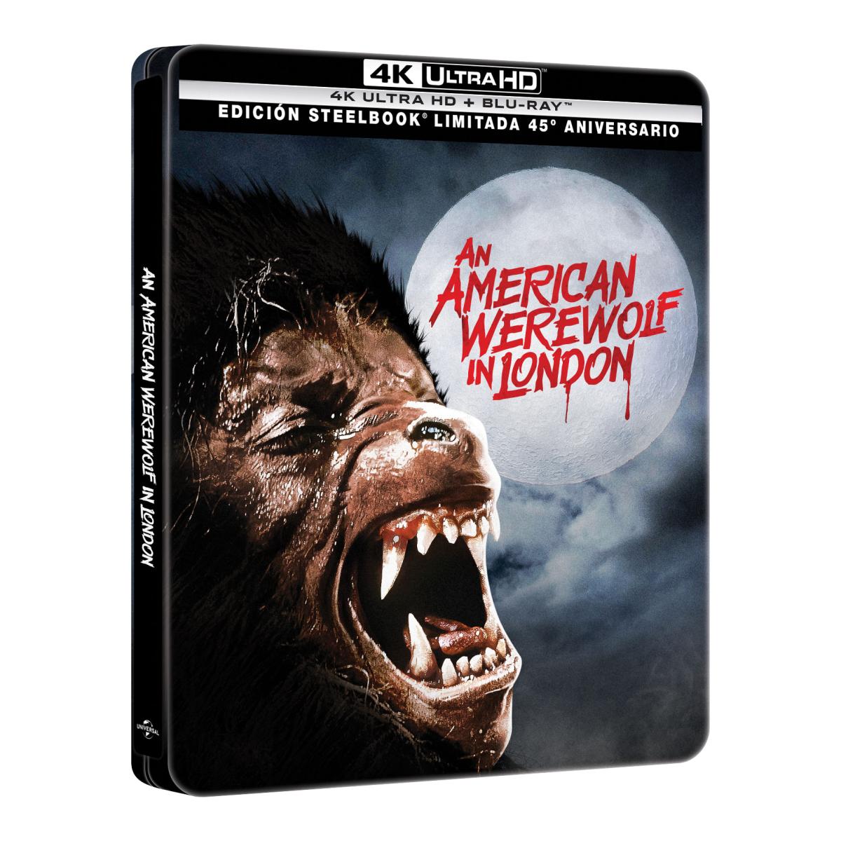 Imagen 0 de Un hombre lobo americano en Londres (Edición Metálica) (4K Ultra HD + Blu-Ray)