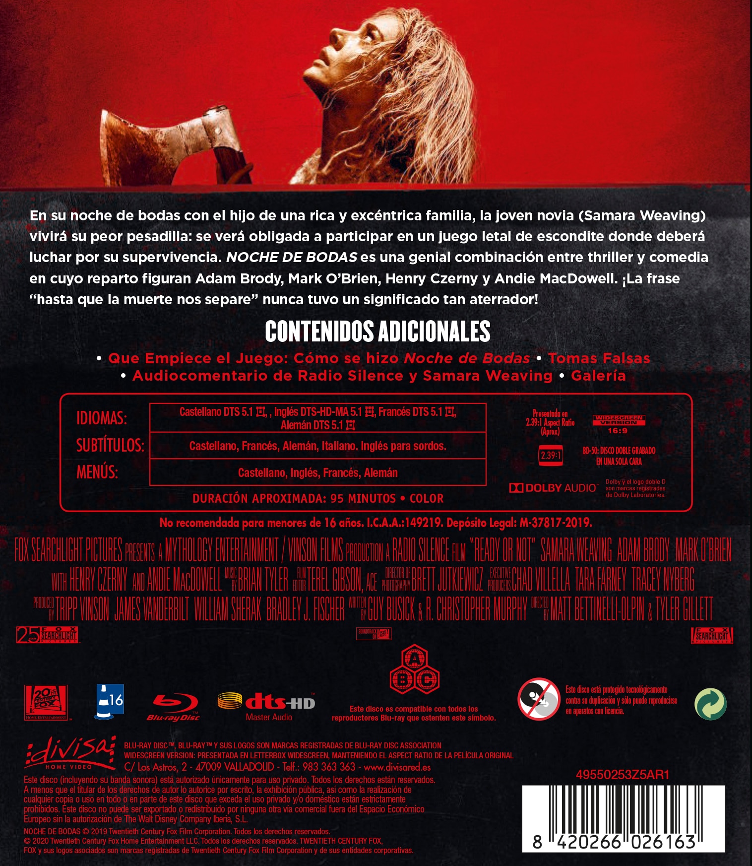 Noche de bodas (Blu-Ray) 3