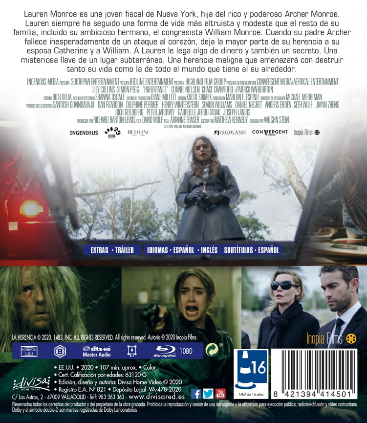 La Herencia (Blu-Ray) 2