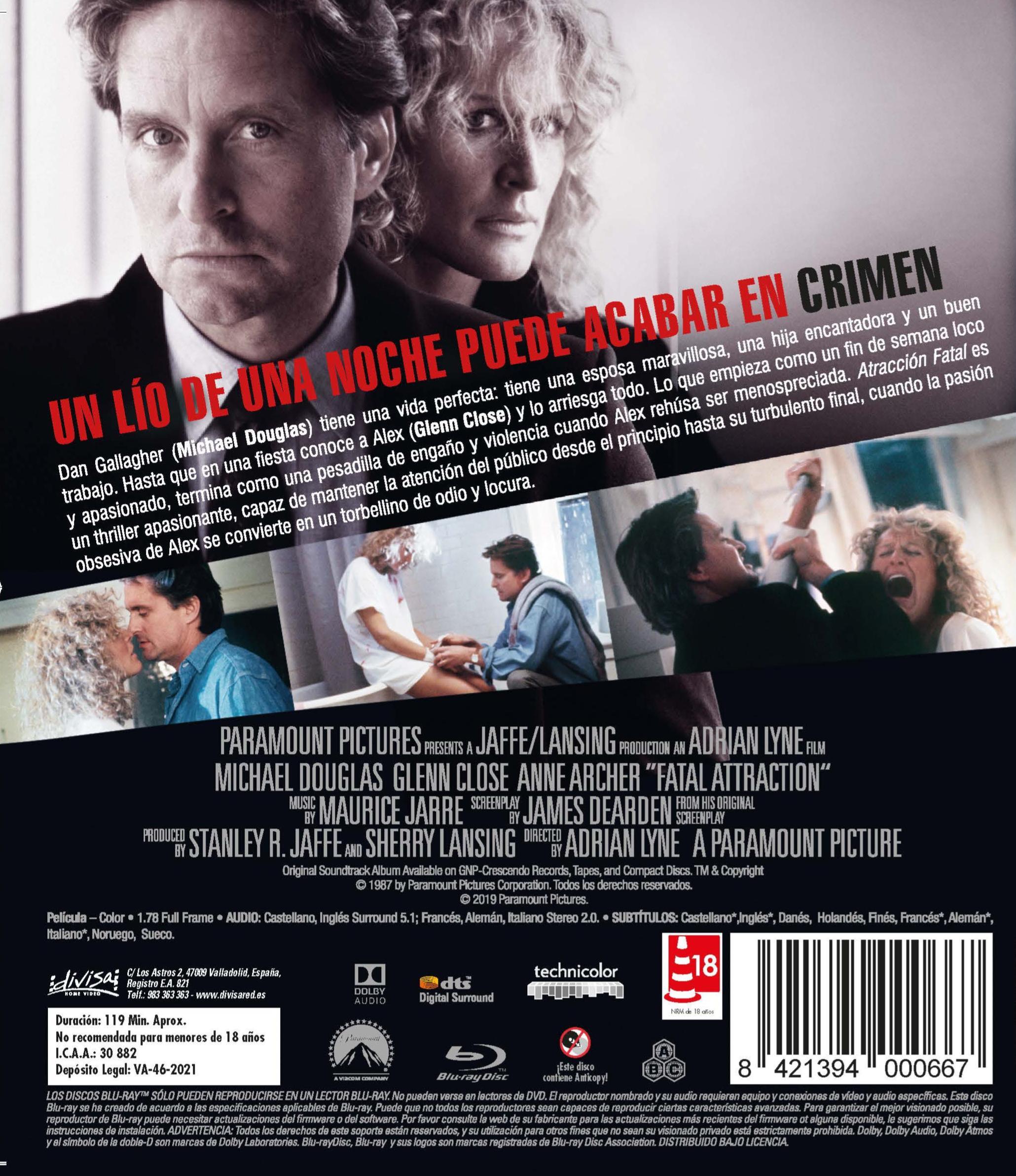 Atracción Fatal (Blu-Ray) 2