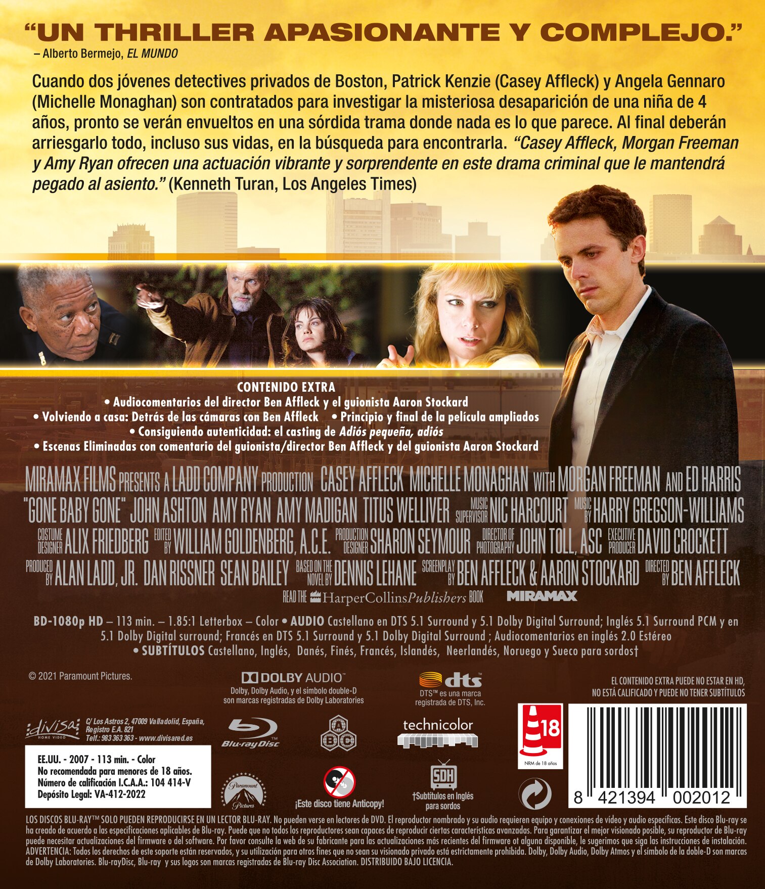 Adiós pequeña, adiós (Blu-Ray) 2