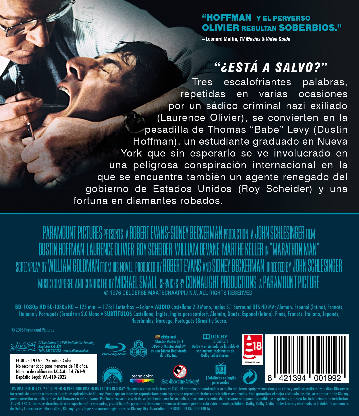 Marathon man (Blu-Ray) 2