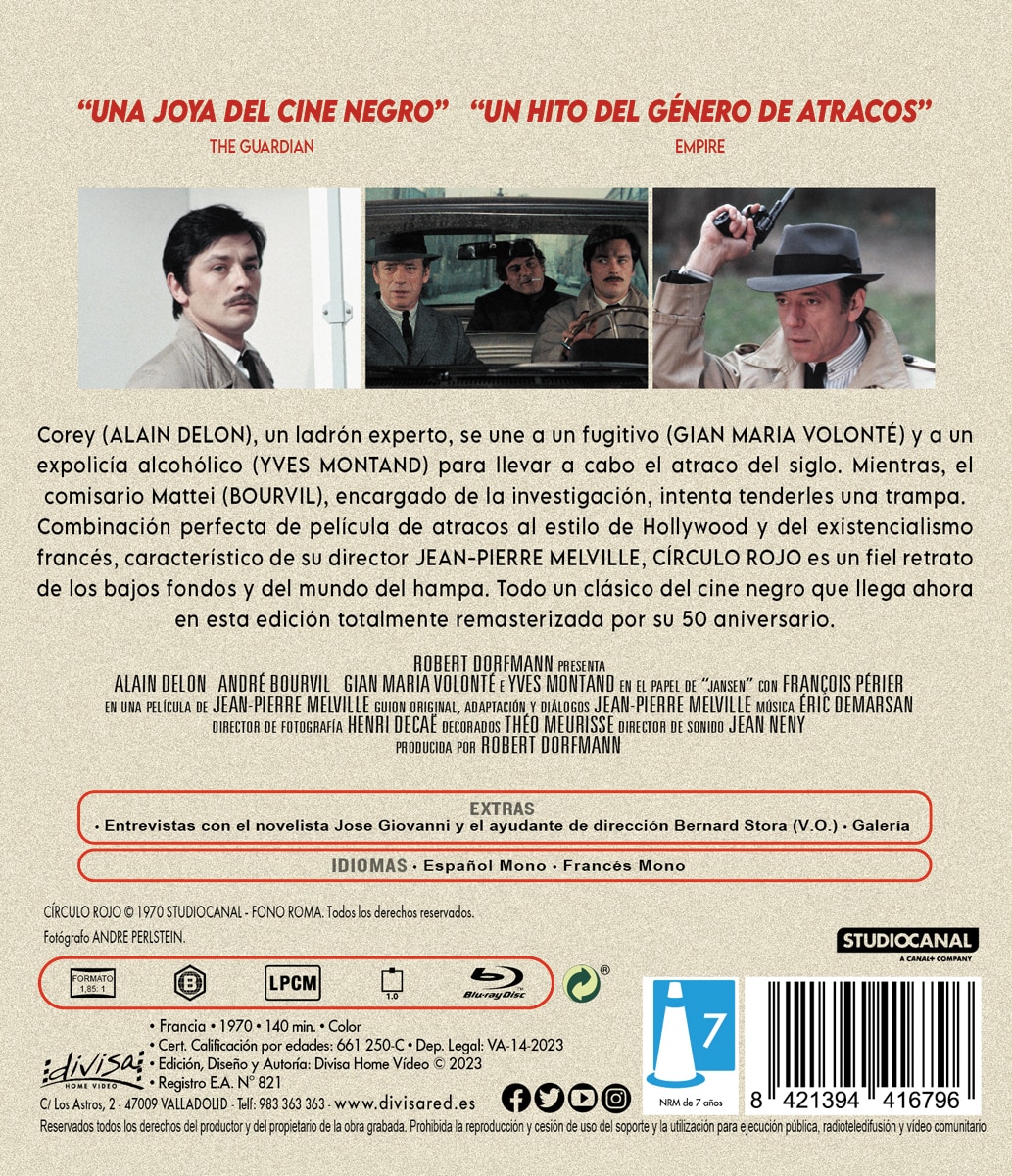Círculo rojo (Blu-Ray) 2