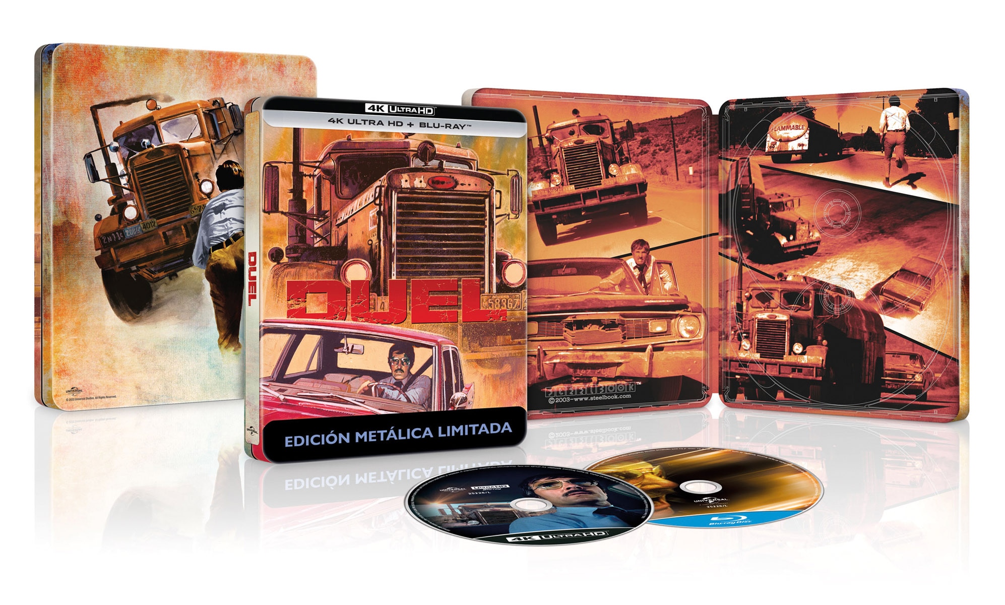 El diablo sobre ruedas (Edición Metálica) (4K Ultra HD + Blu-Ray) 2