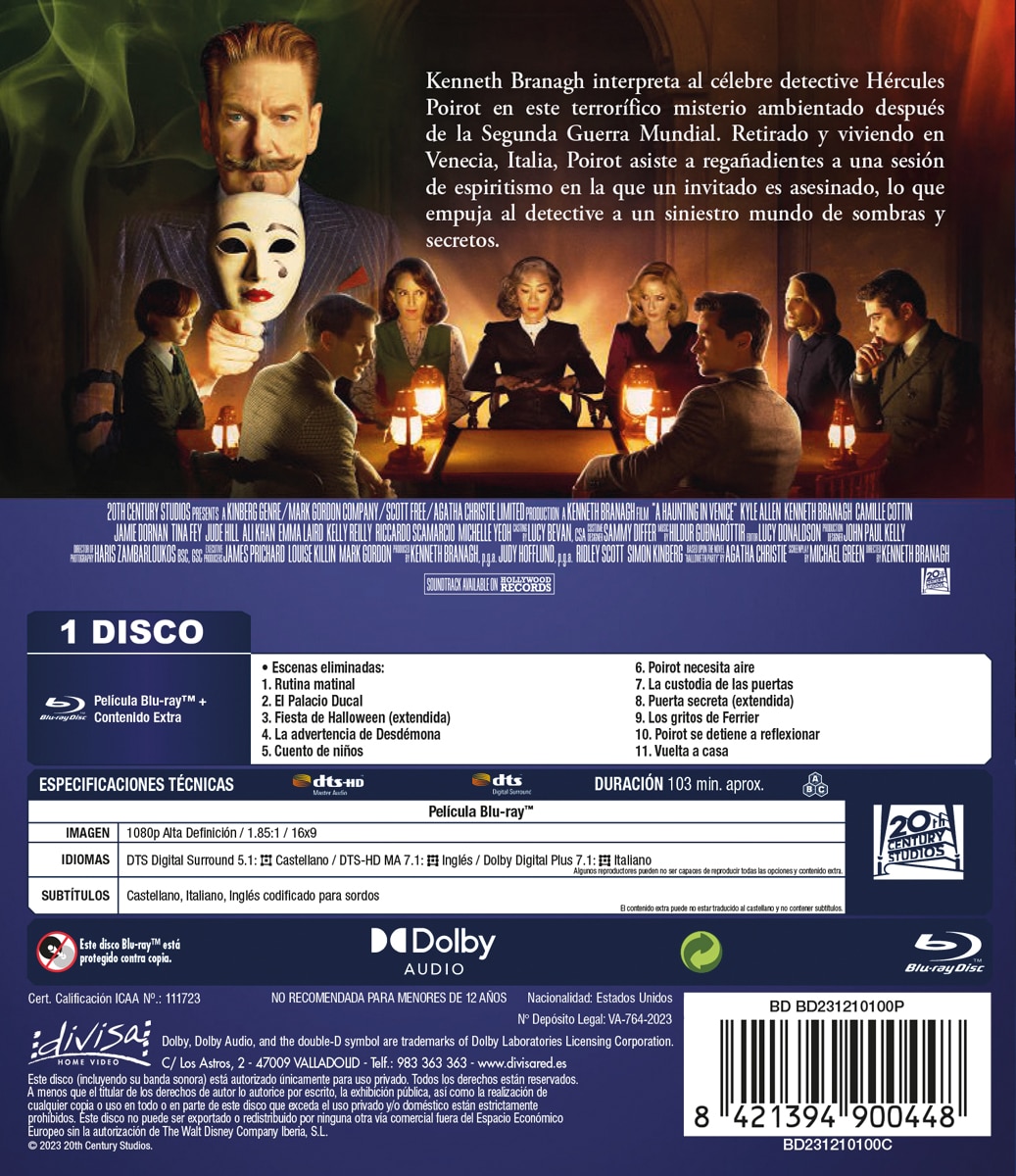 Misterio en Venecia (Blu-Ray) 2